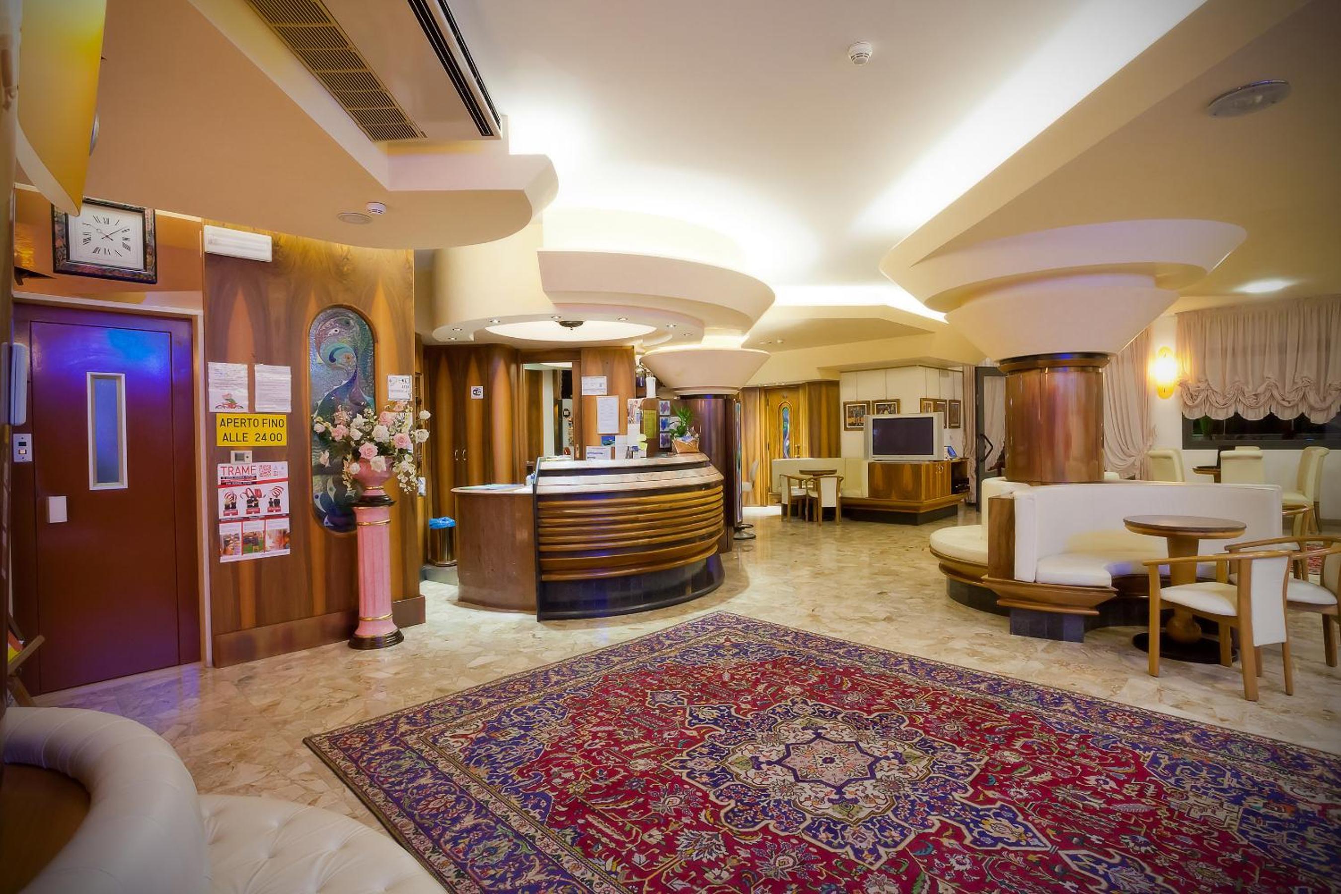 hotel reception