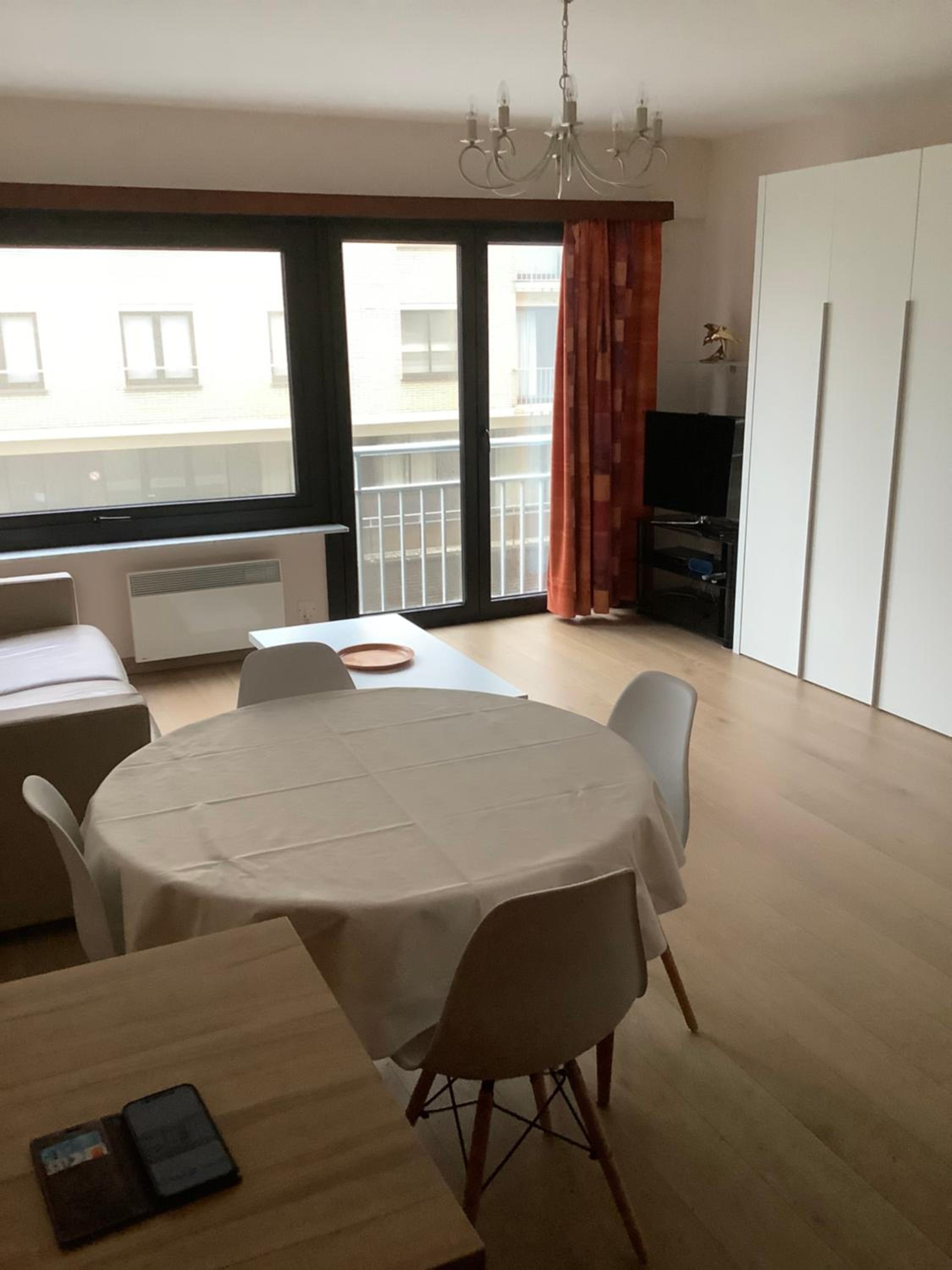 Zongerichte studio Sint-Idesbald met mooi zeezicht
