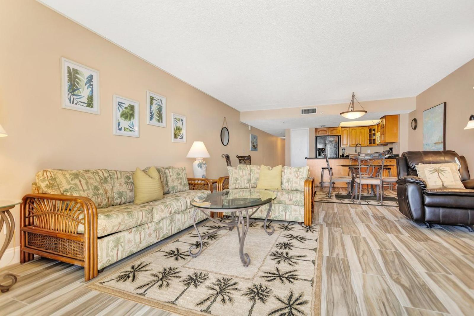 Direct Beachfront 1b 1b Corner - Sandy Shores #301