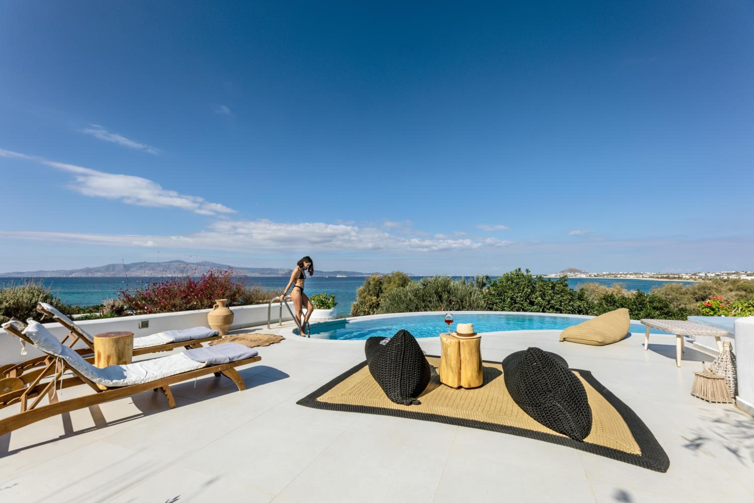 outdoor BBQ area