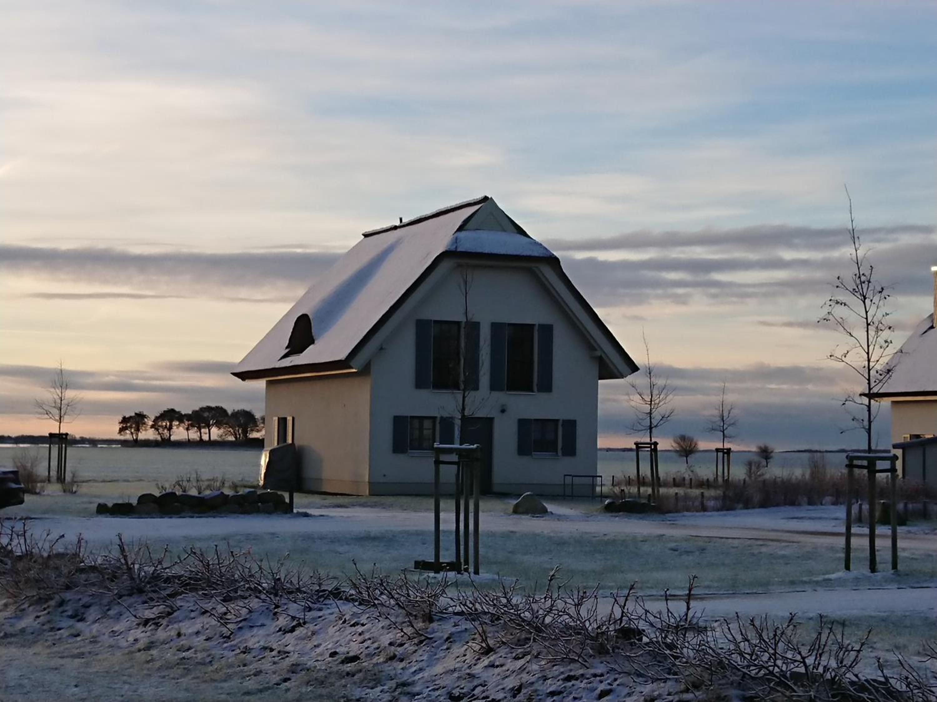 Reetdachhäuser am Bakenberg