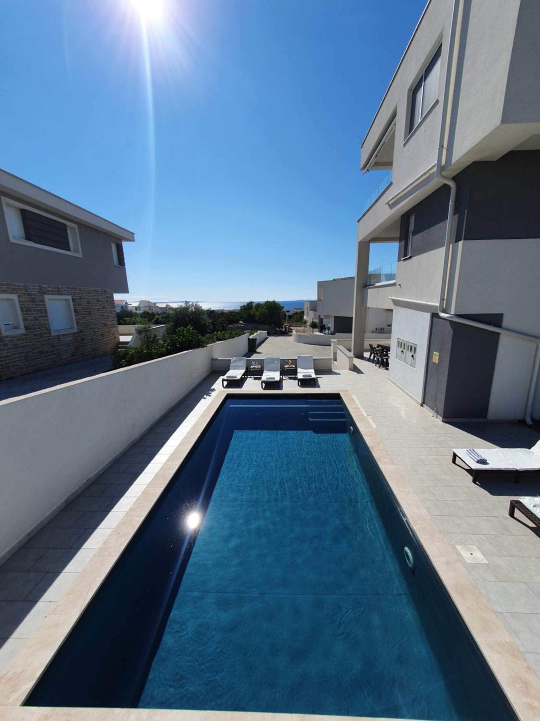 Seastar Luxury apt with PRIVATE POOL and sea view view 4