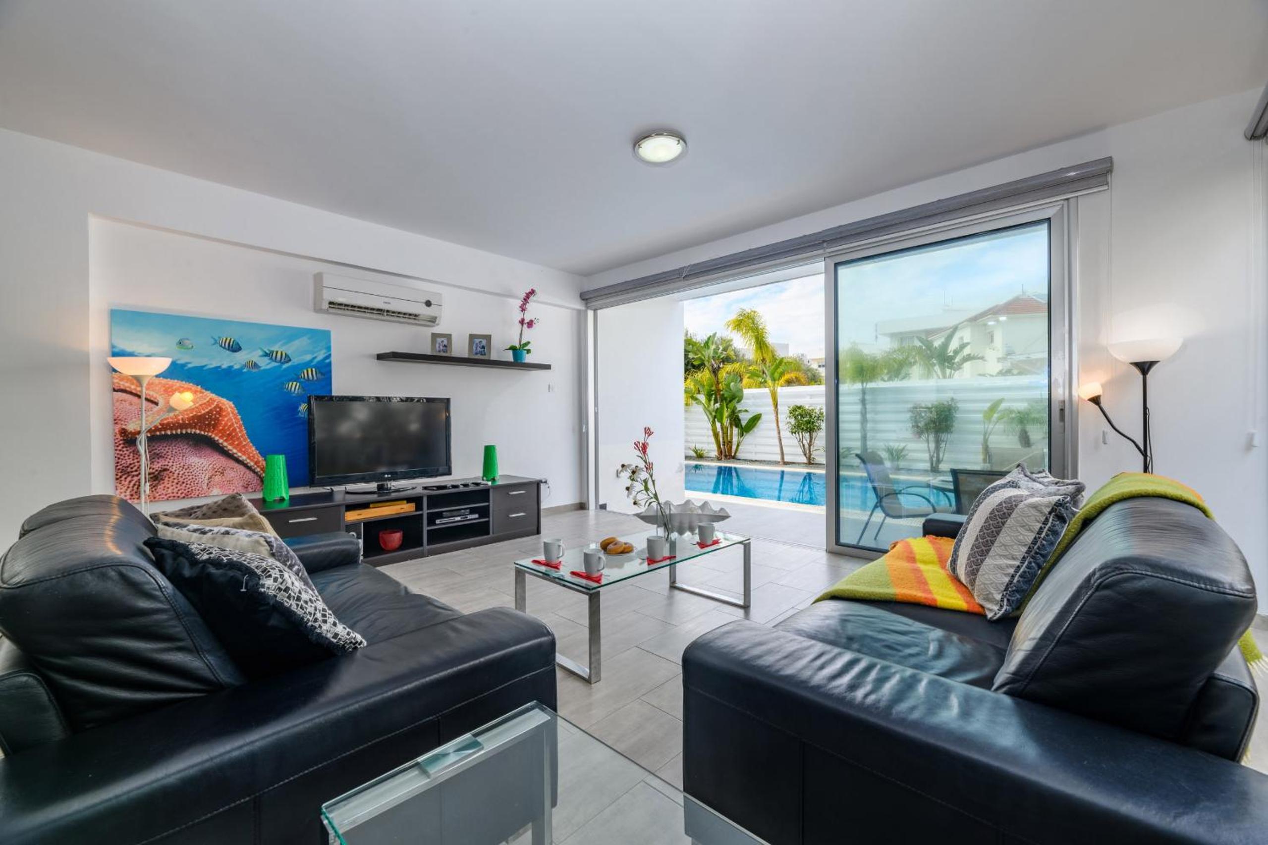 Blue Pelagos Villa view 2