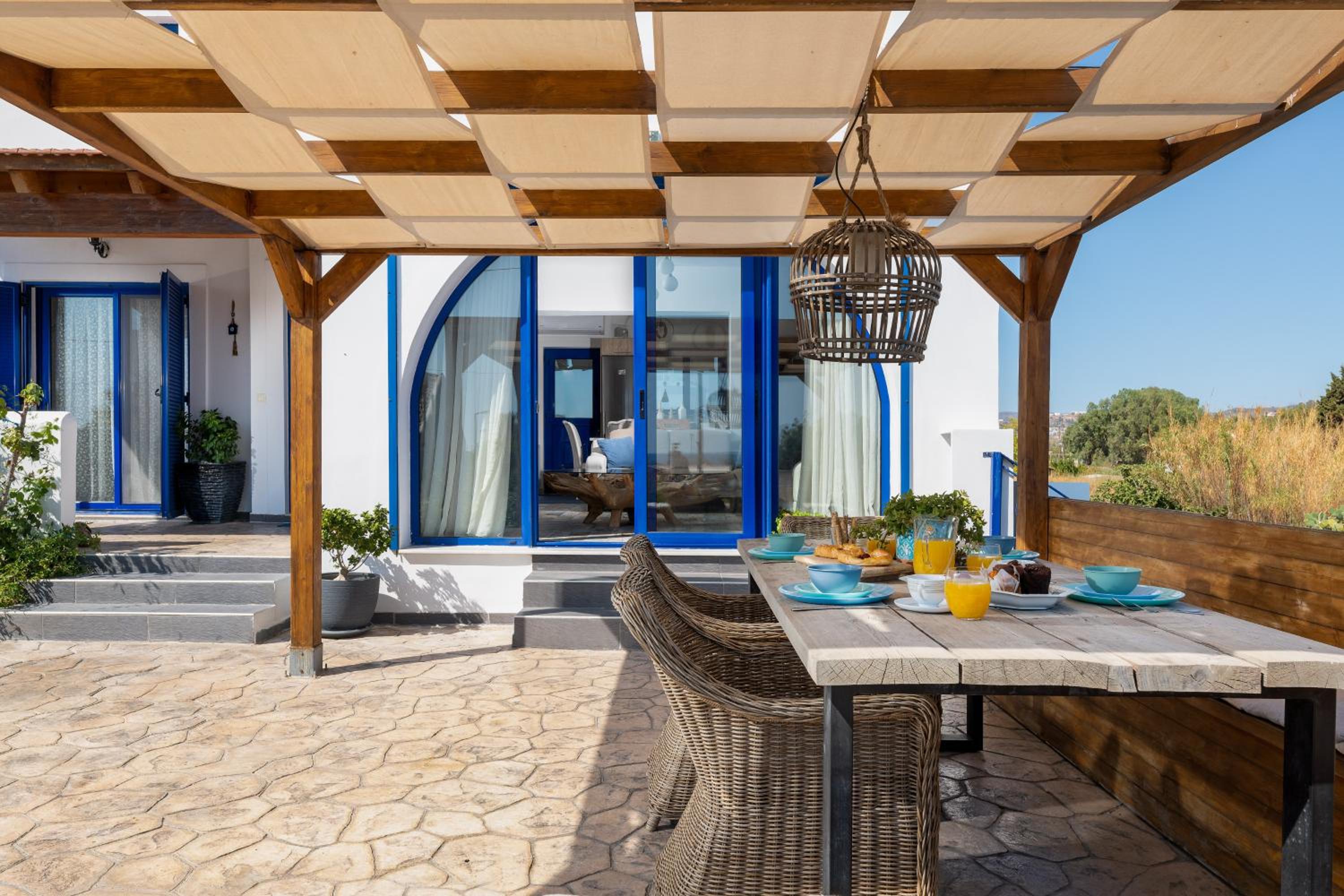 Villa Rose on the beach view 5