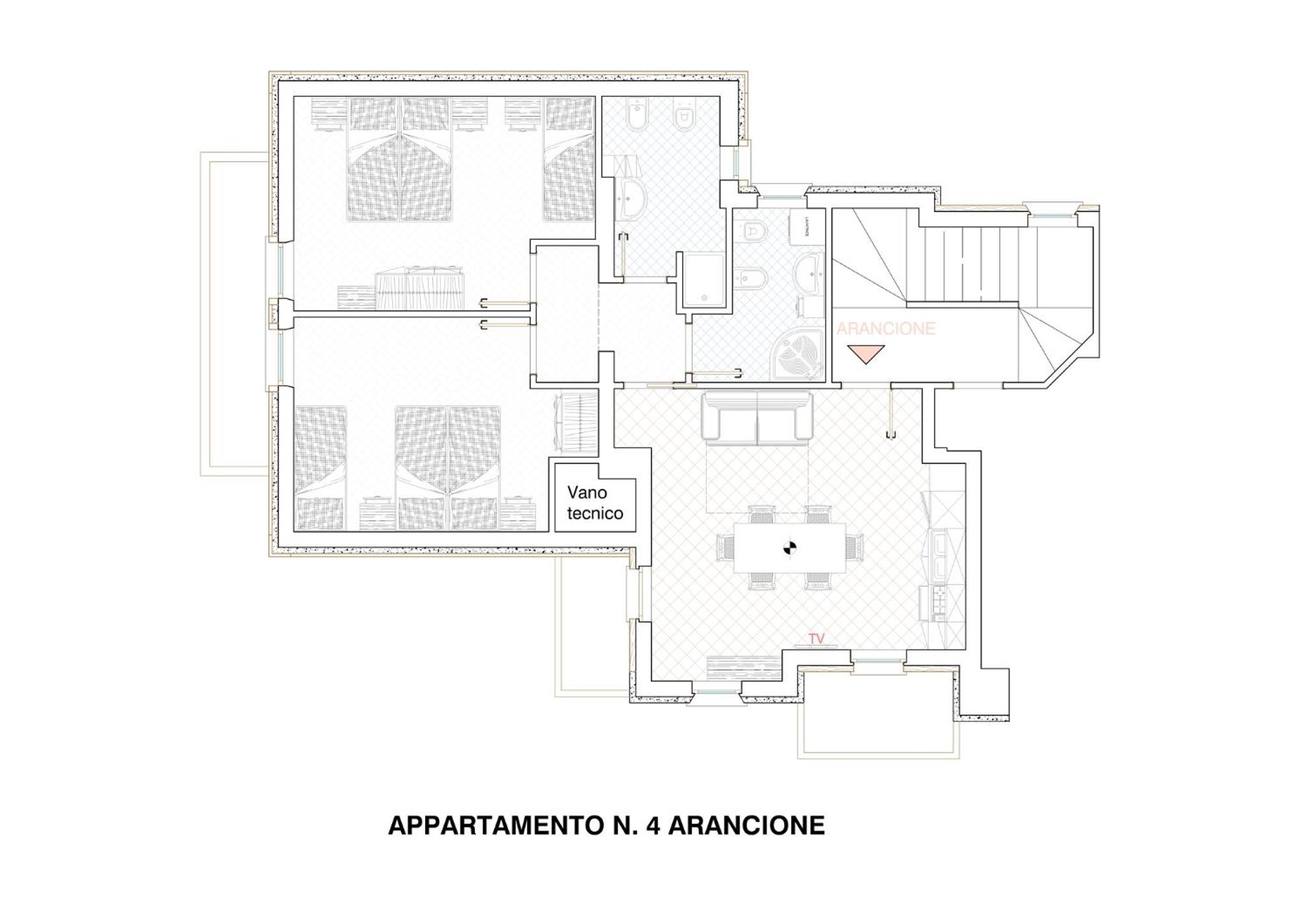 Appartamenti Arcobaleno Arancione