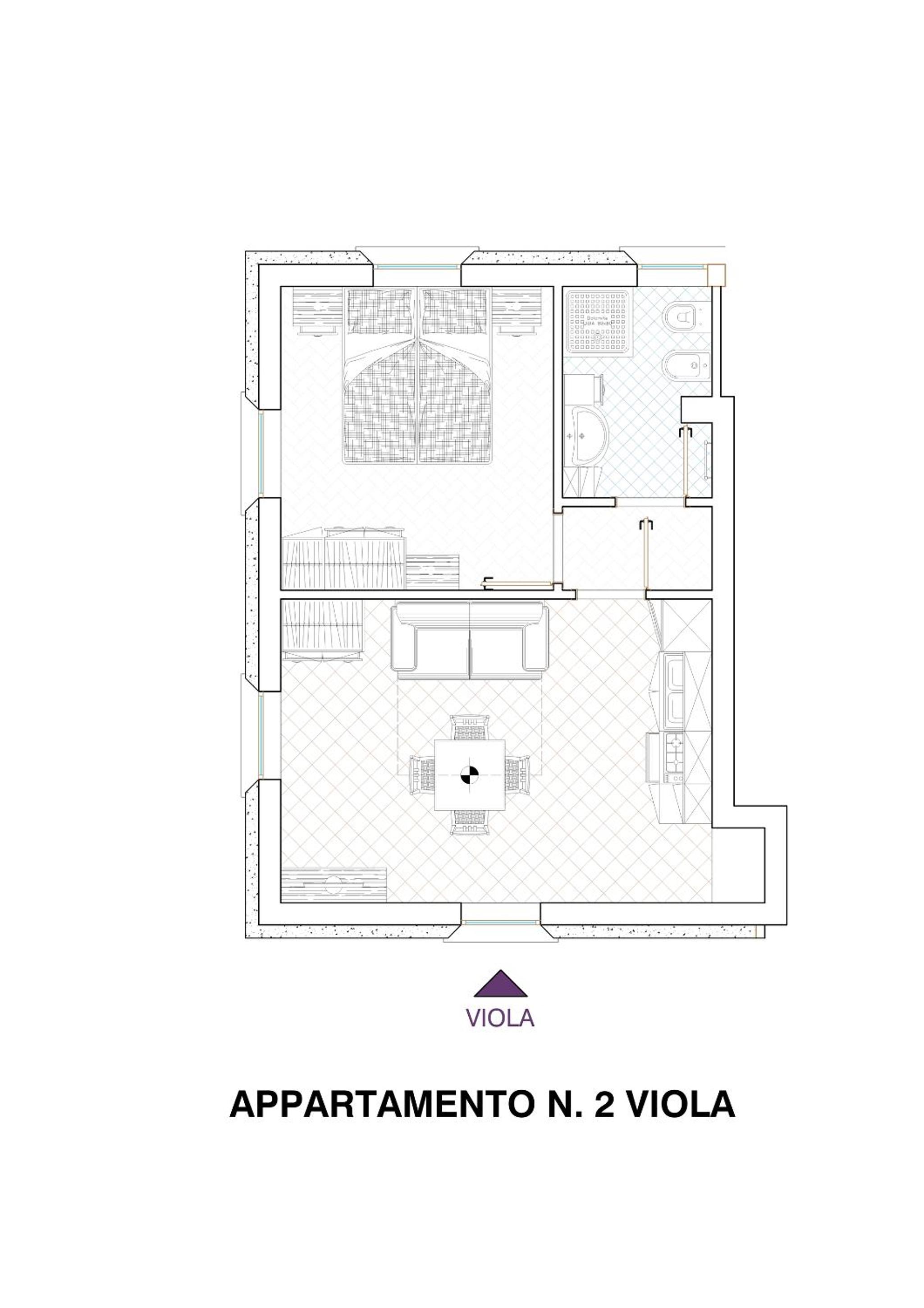 Appartamenti Arcobaleno Viola