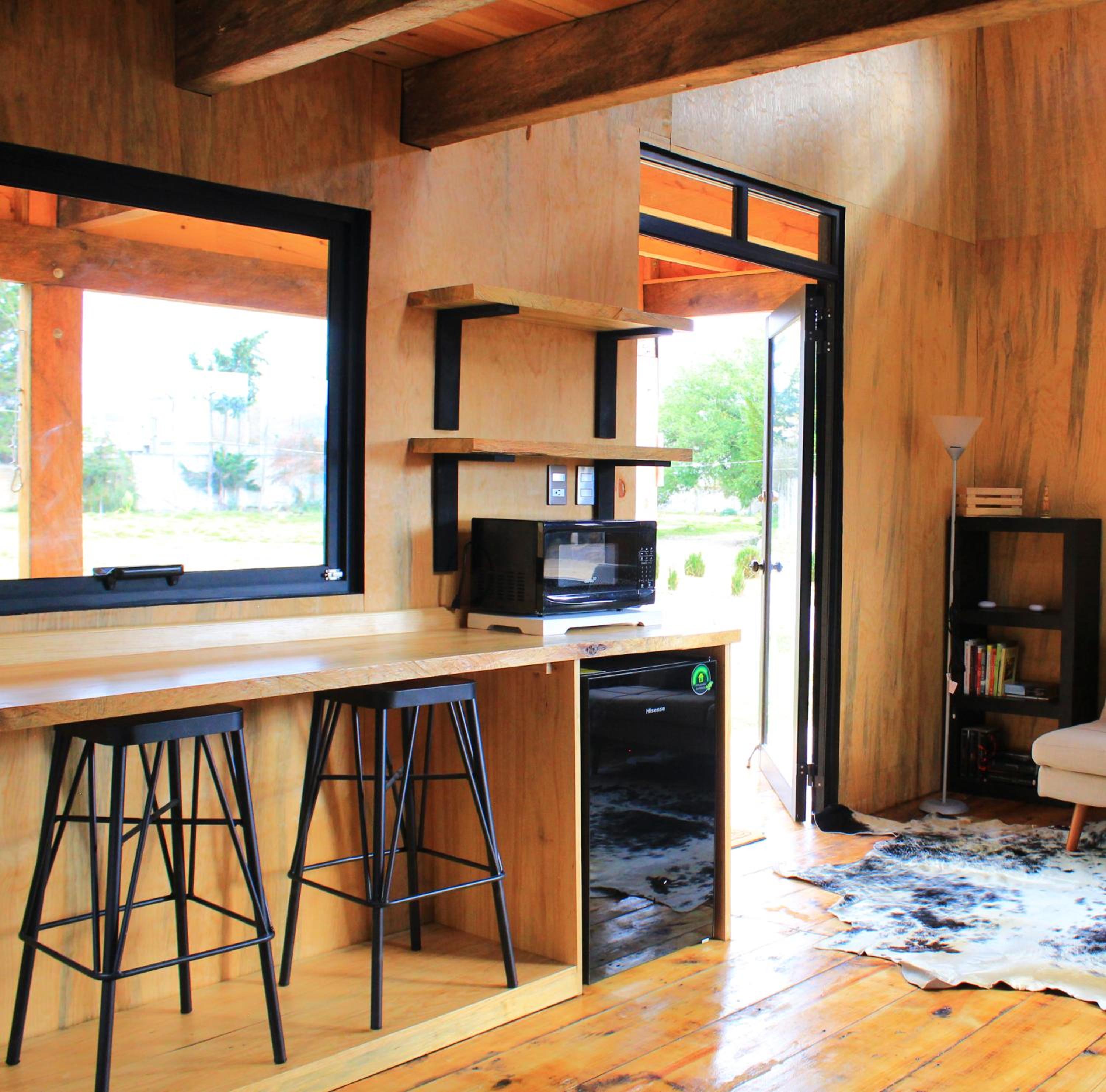 Tiny House with trekking circuit view 2