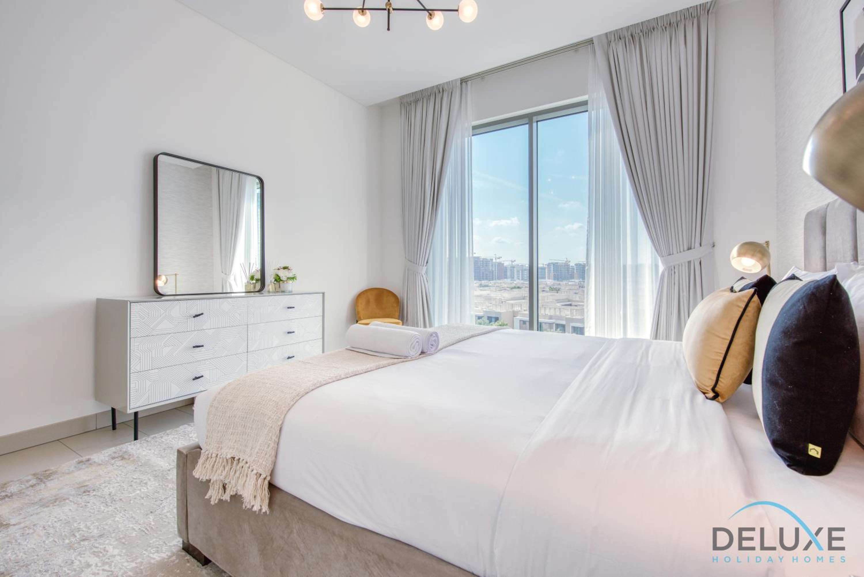 Notable 2BR at Sobha Hartland Greens MBR City by Deluxe Holiday Homes