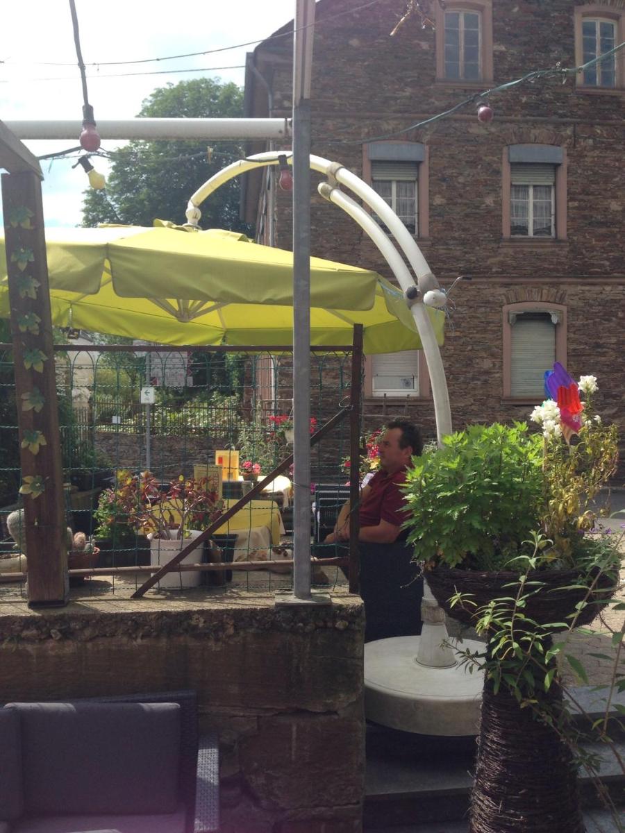 outdoor BBQ area