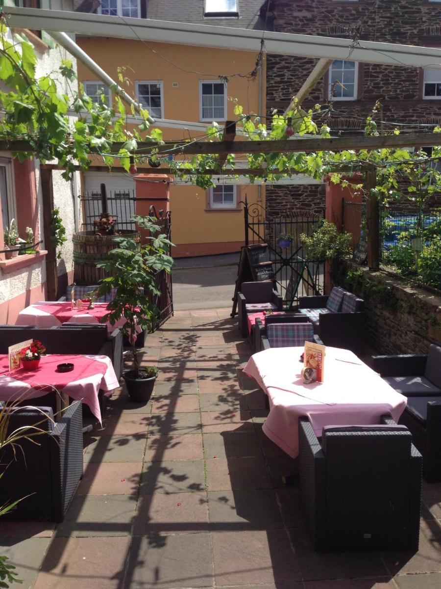 outdoor BBQ area