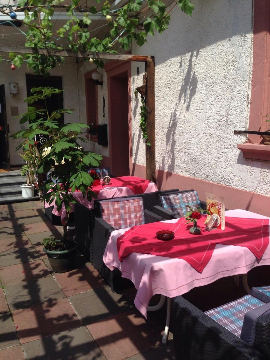 outdoor BBQ area