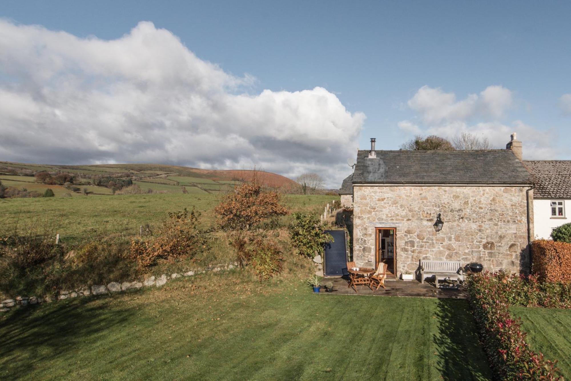 Widecombe Cottage view 3