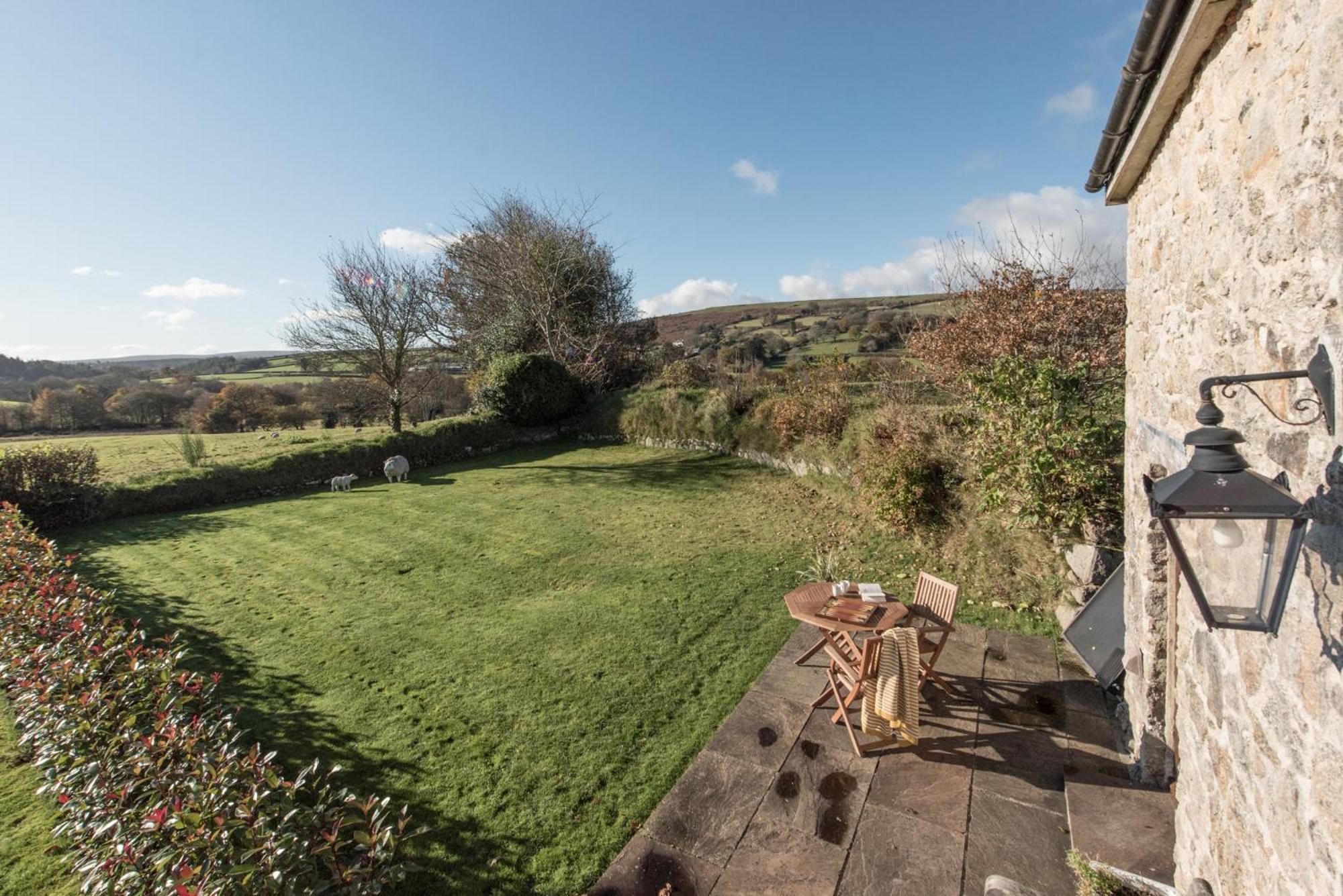 Widecombe Cottage view 4