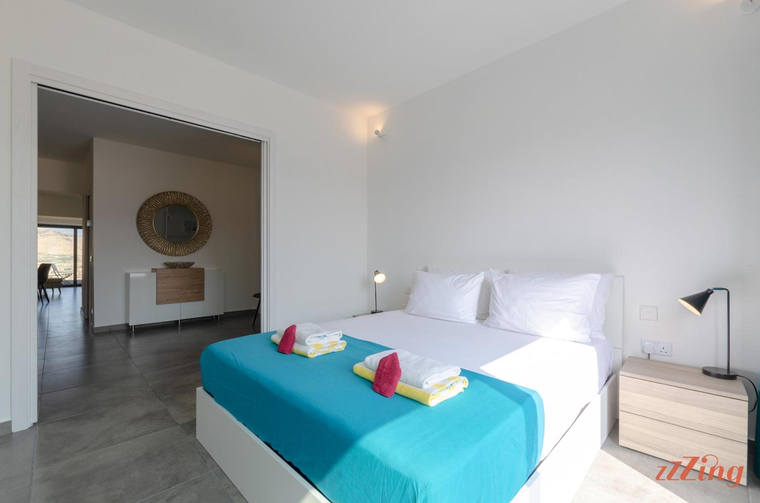 2BR with Distant Sea and Country Views in Gozo