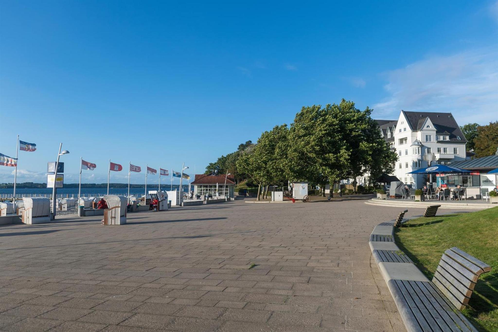 Ferienwohnung an der Rosenterrasse - Meerblick