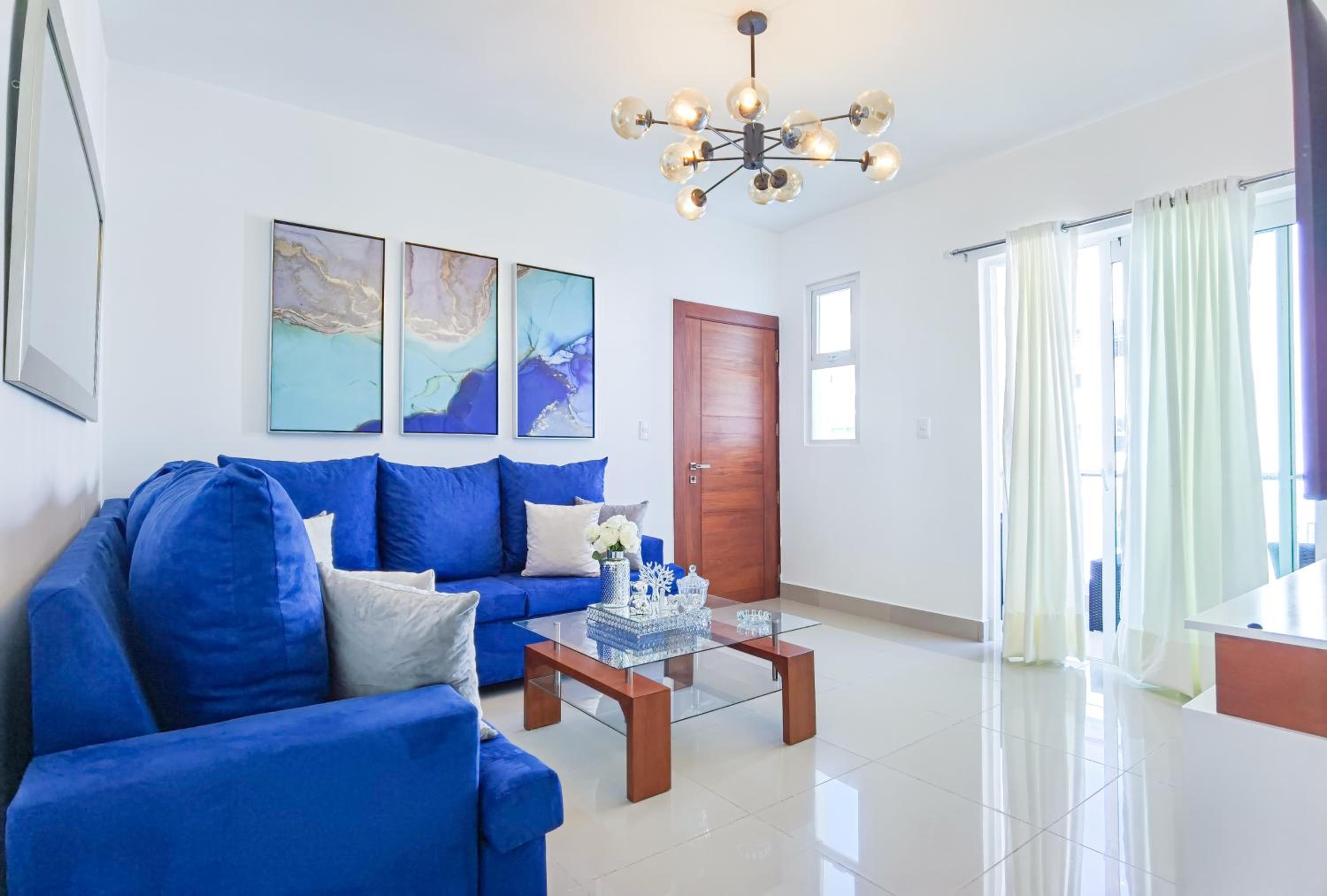 Se renta apartamento amueblado , ubicados en Santiago , 3 habitaciones , 2 bańos , 2 parqueo , área de juego y Piscina. view 3