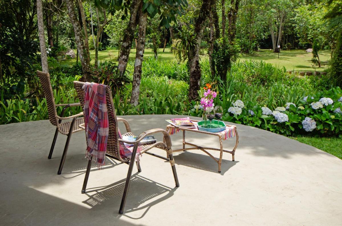 outdoor BBQ area