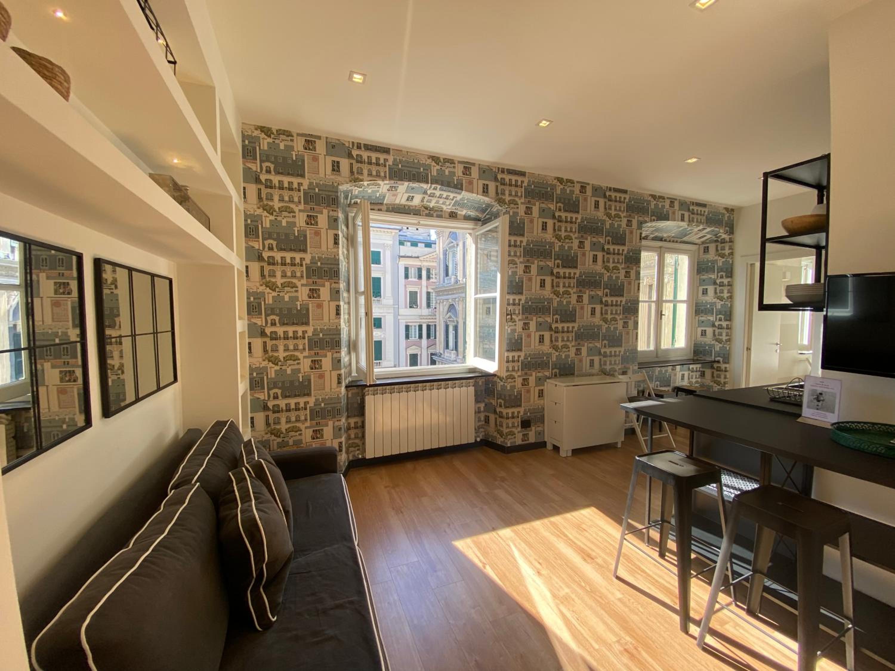 New Apartament in front of Genoa Cathedral view 2