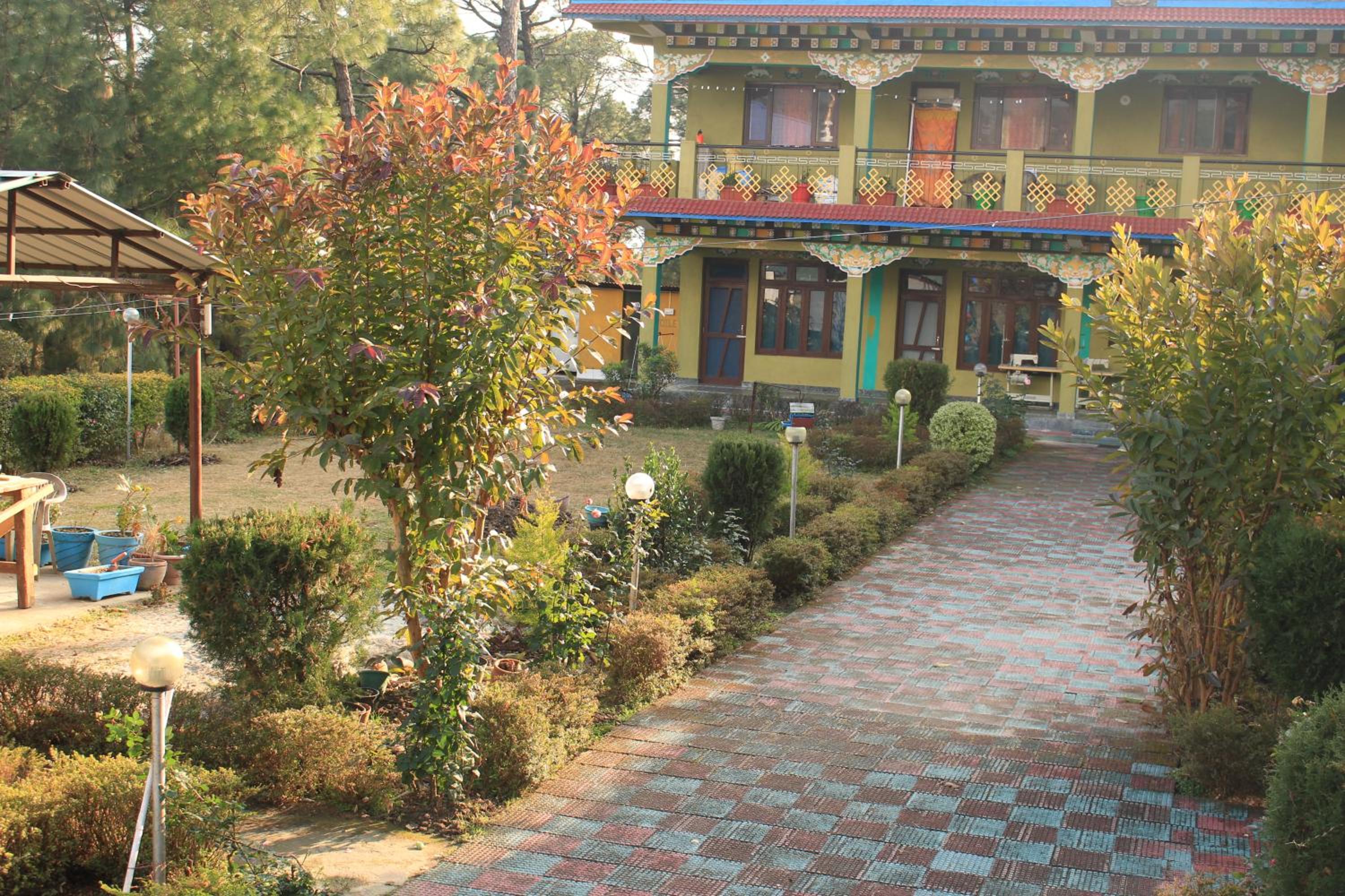 Stupa Guest House view 4