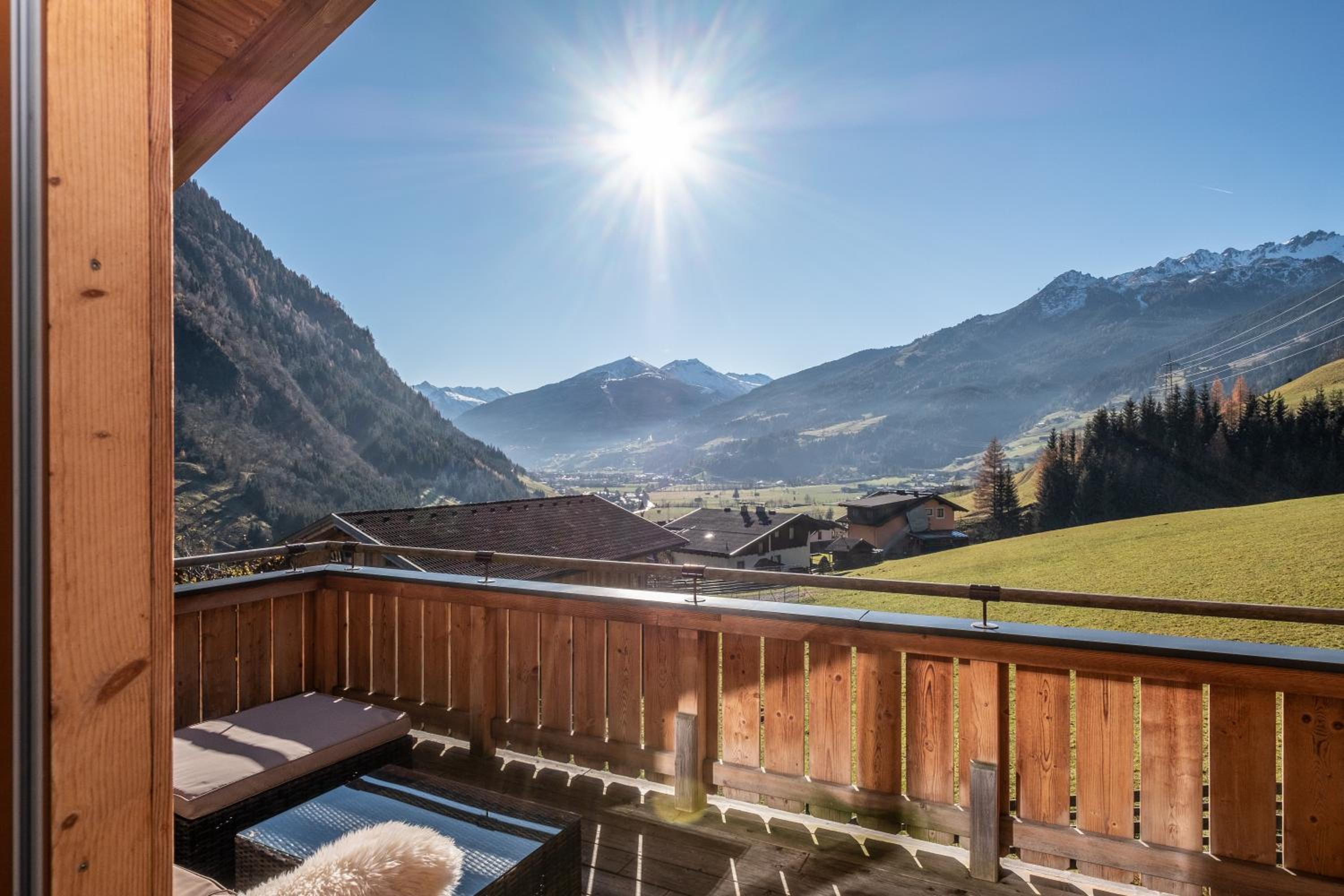 Chalet-Appartement mit Penthouse Flair