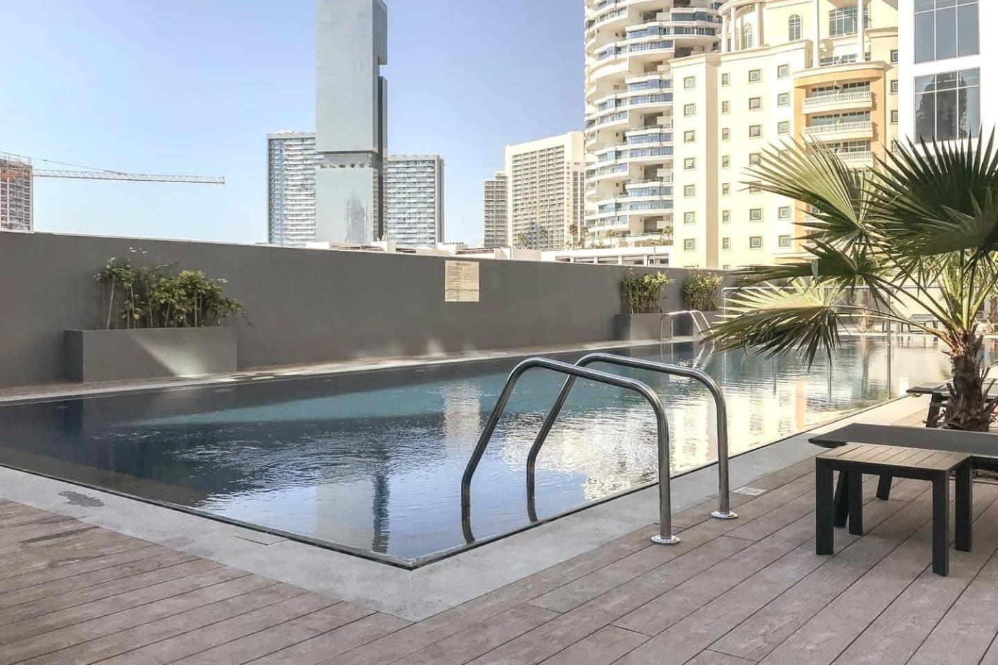 Modern 1BR in Jumeirah Village Circle (Pool View)