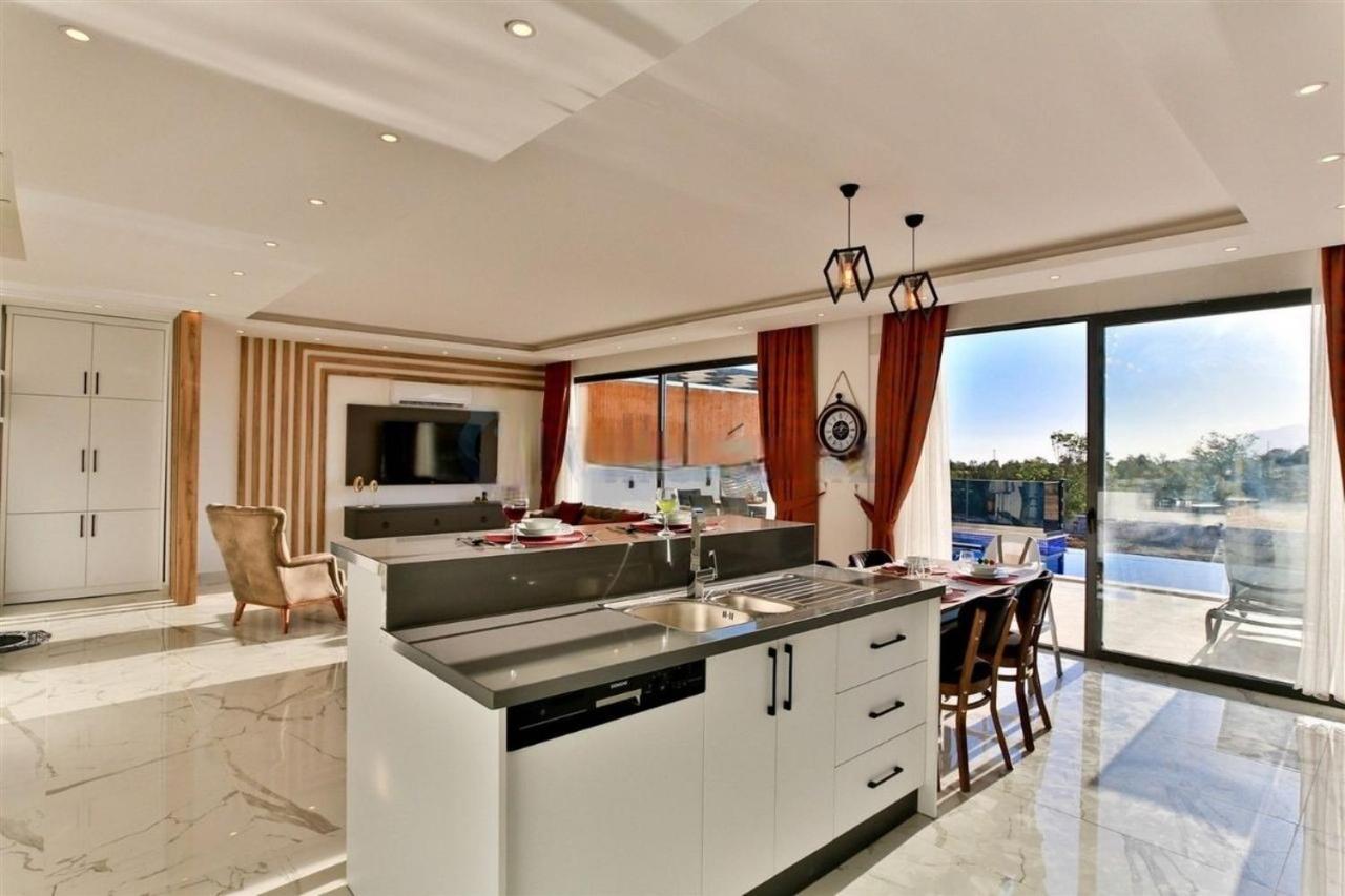 Villa Olivet-Kalkan- Huge Private Pool and lovely garden-Jakuzzies-Sauna-Turkish Hamam view 5