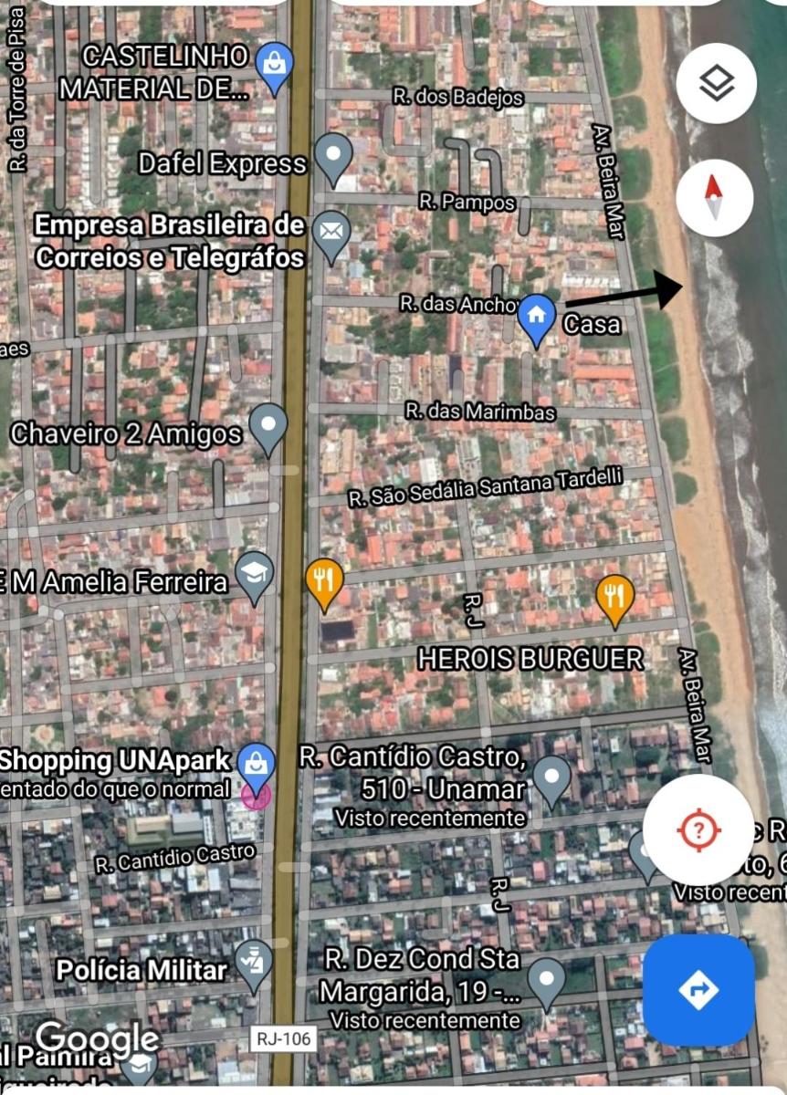 Casa A Beira Mar A 1 Min A Pé Da Praia No Centro De Unamar Cabo-Frio