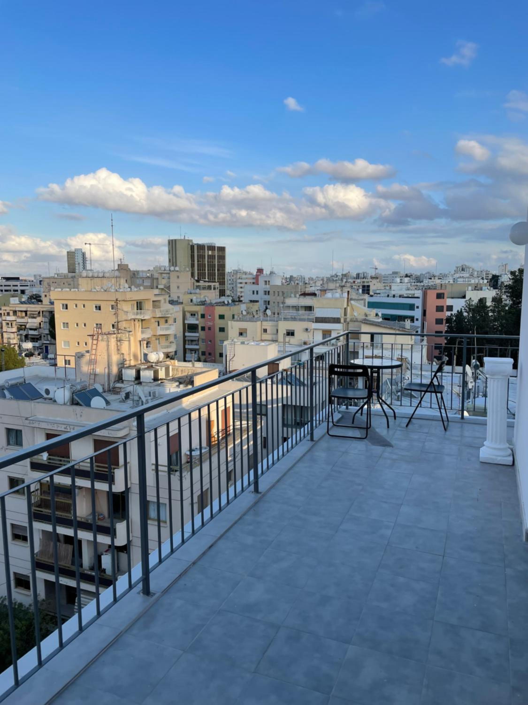 Top floor apartment in Nicosia with view!
