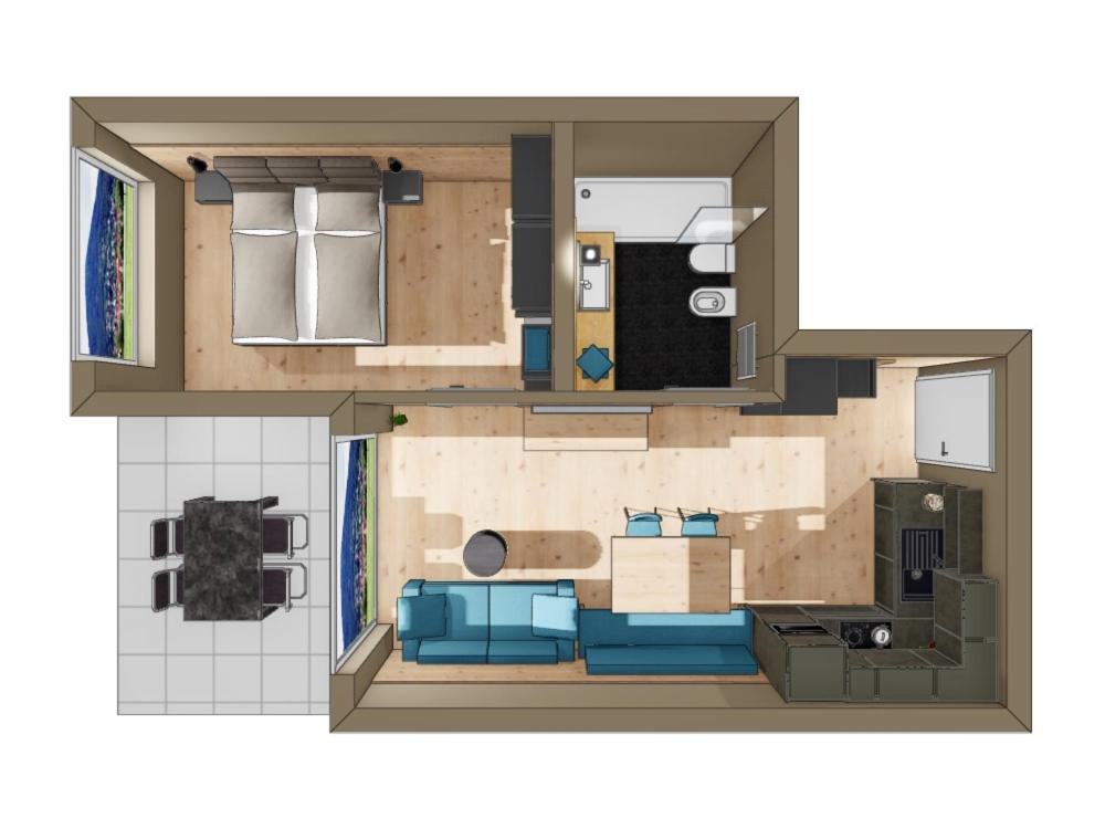 Rienz Alpine City Lofts view 2