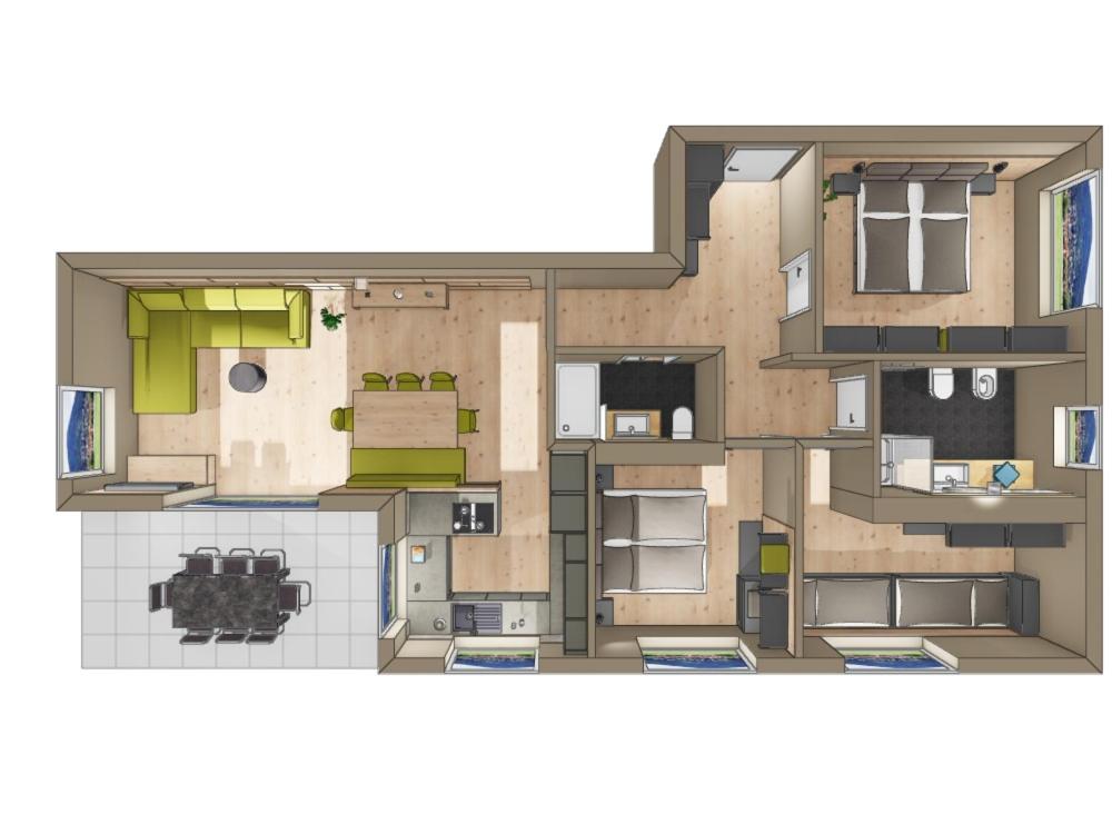 Rienz Alpine City Lofts view 4