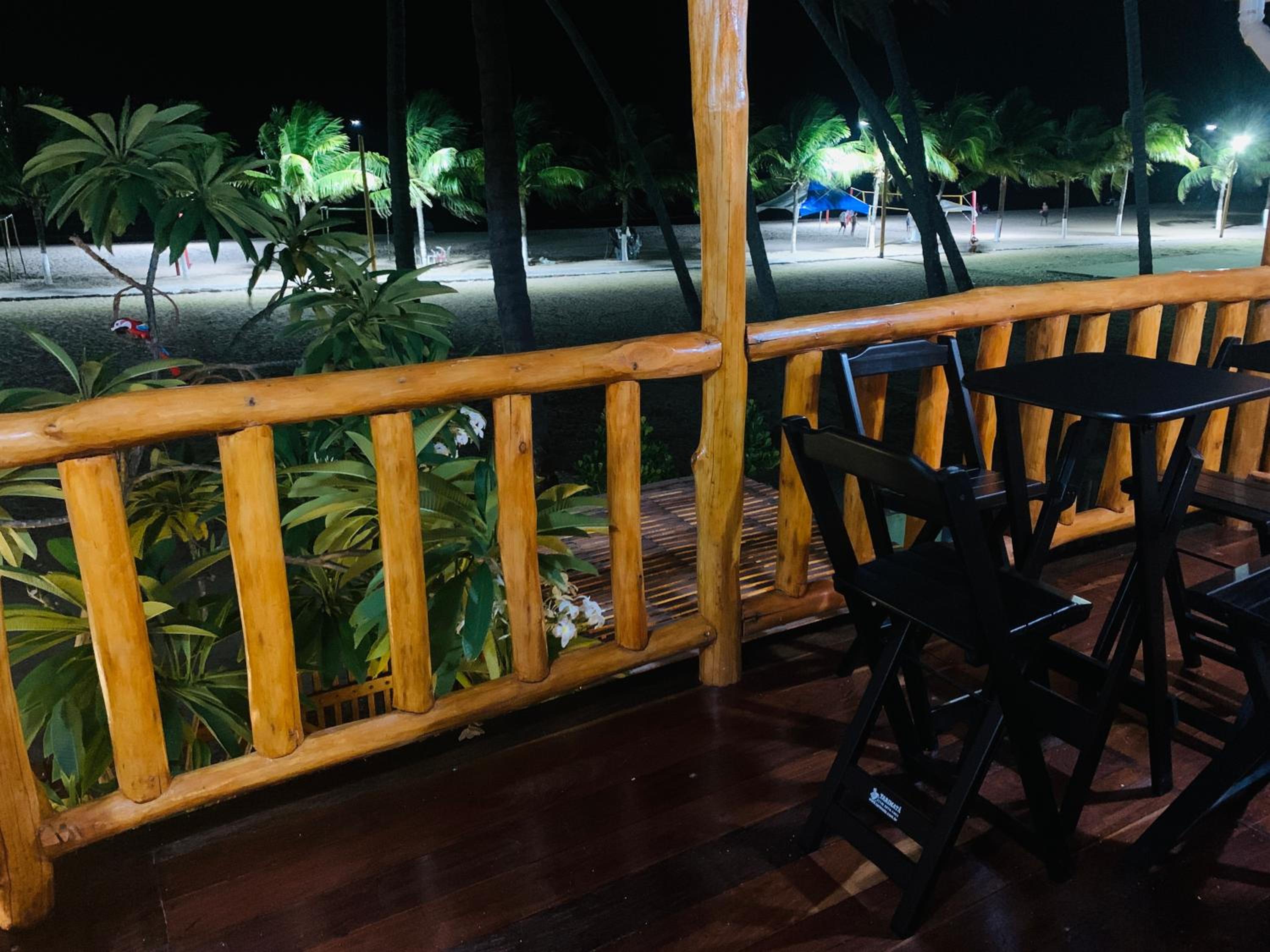 Suíte frente mar e pés na areia