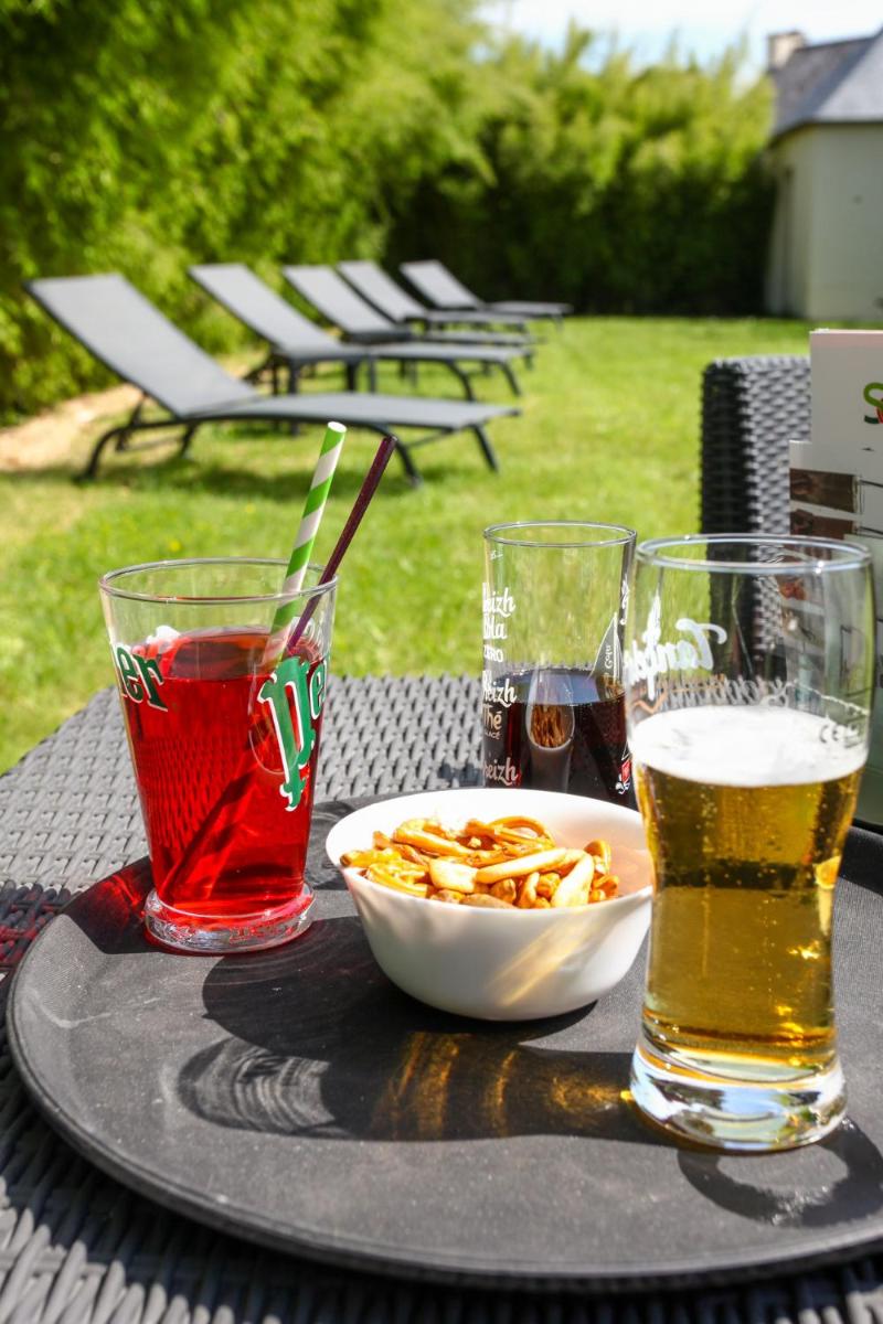 outdoor BBQ area