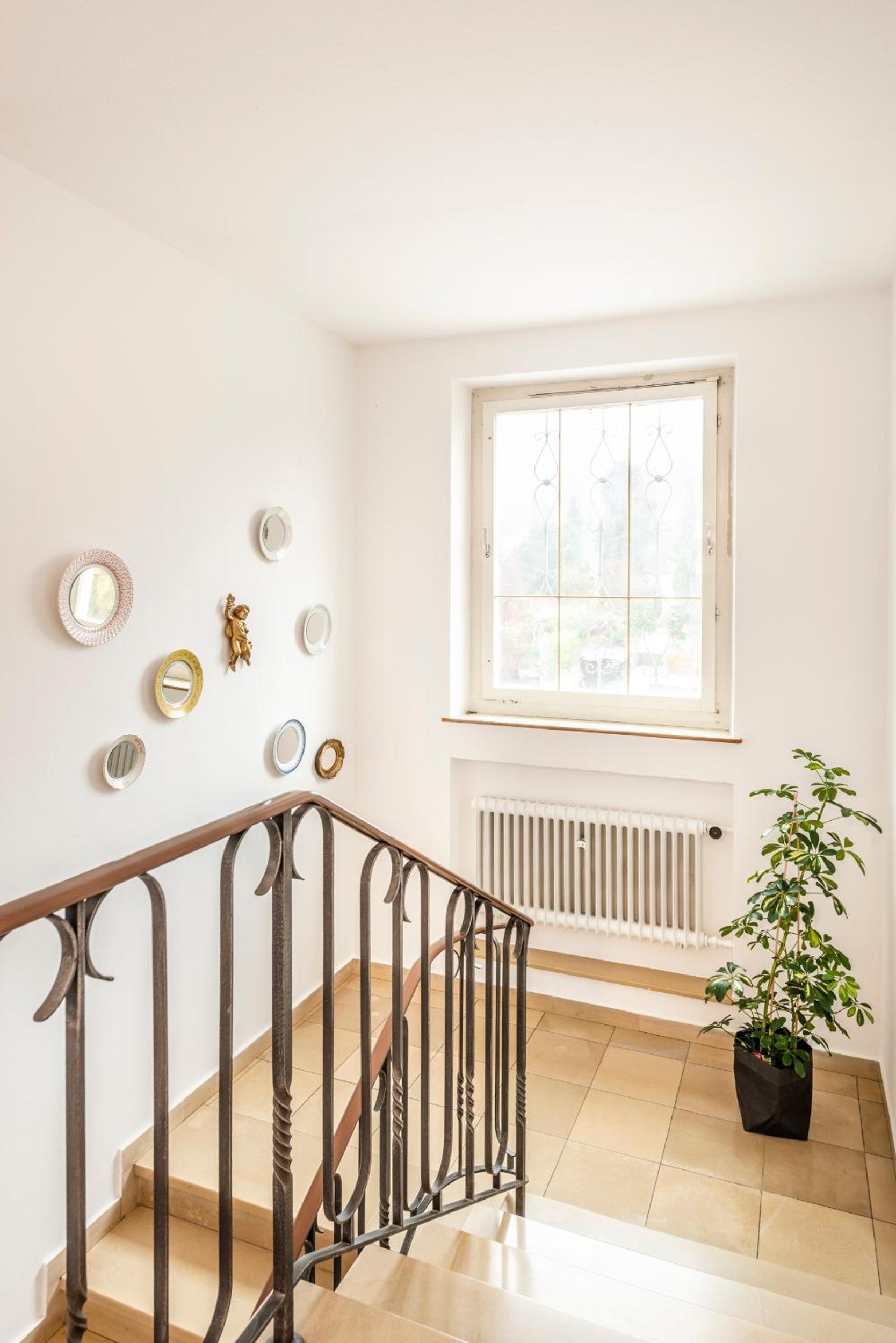 Haus im Zentrum mit Garten