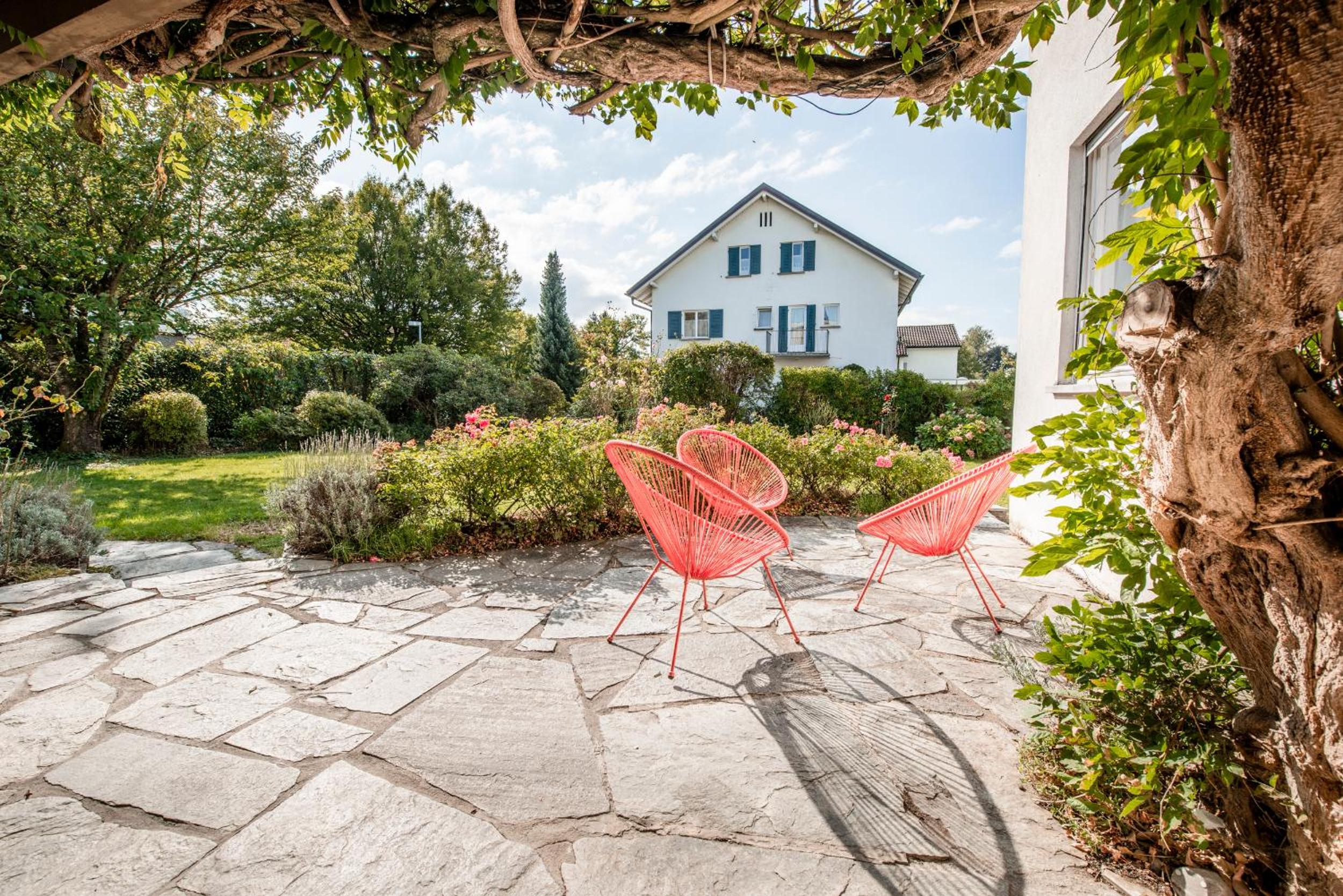 Haus im Zentrum mit Garten