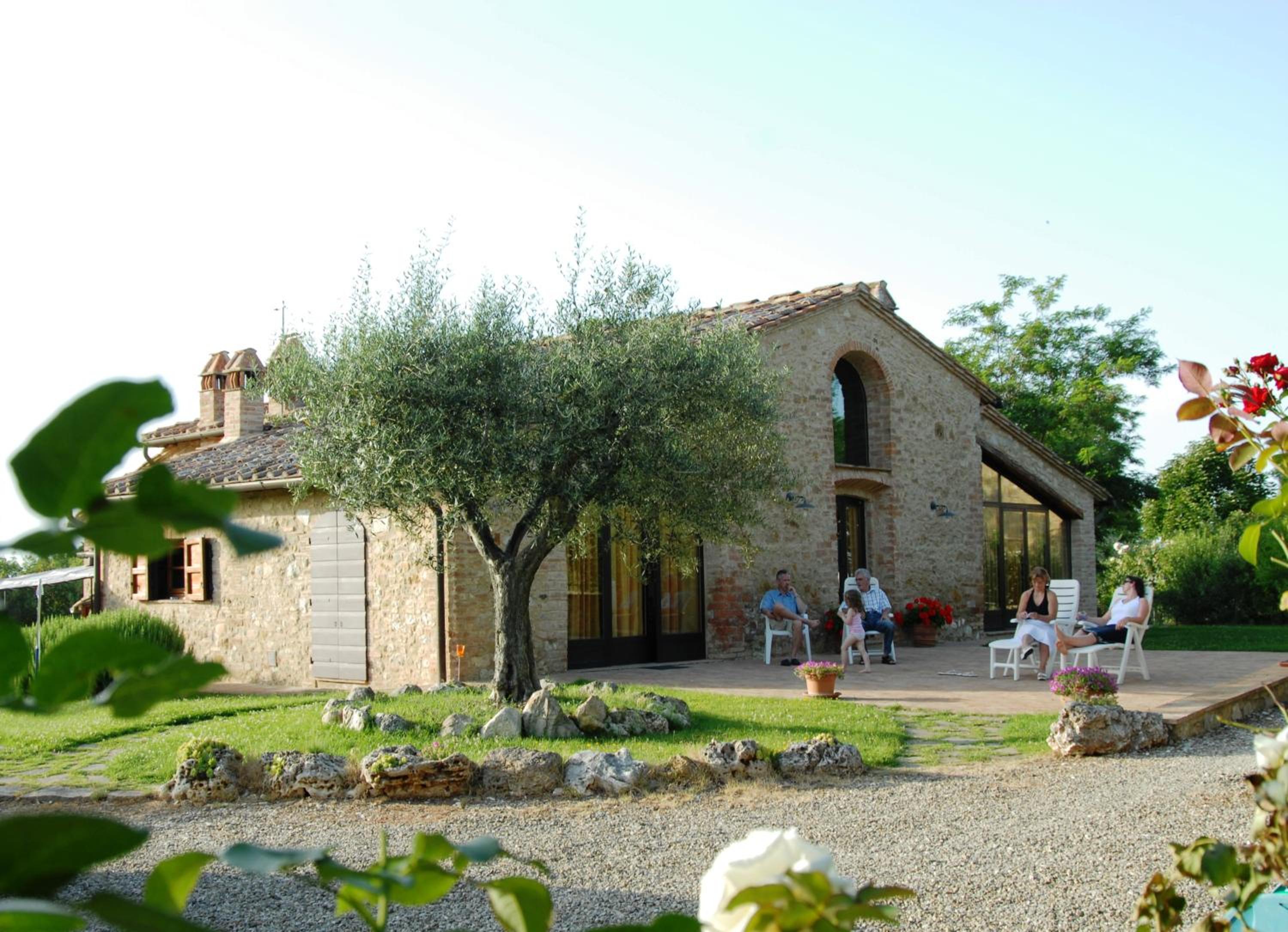 Villa La Francigena view 2