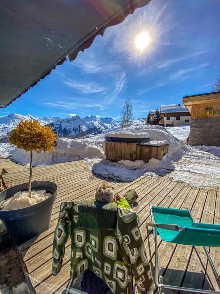 outdoor BBQ area