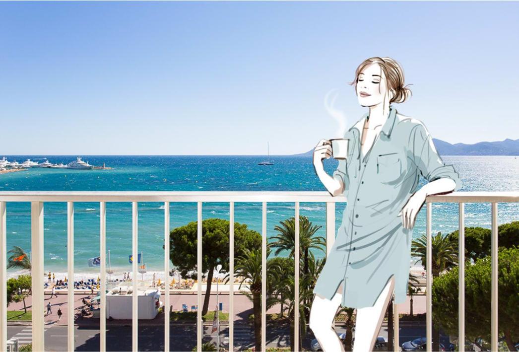 On la Croisette fabulous sea view 1 bed photo 5