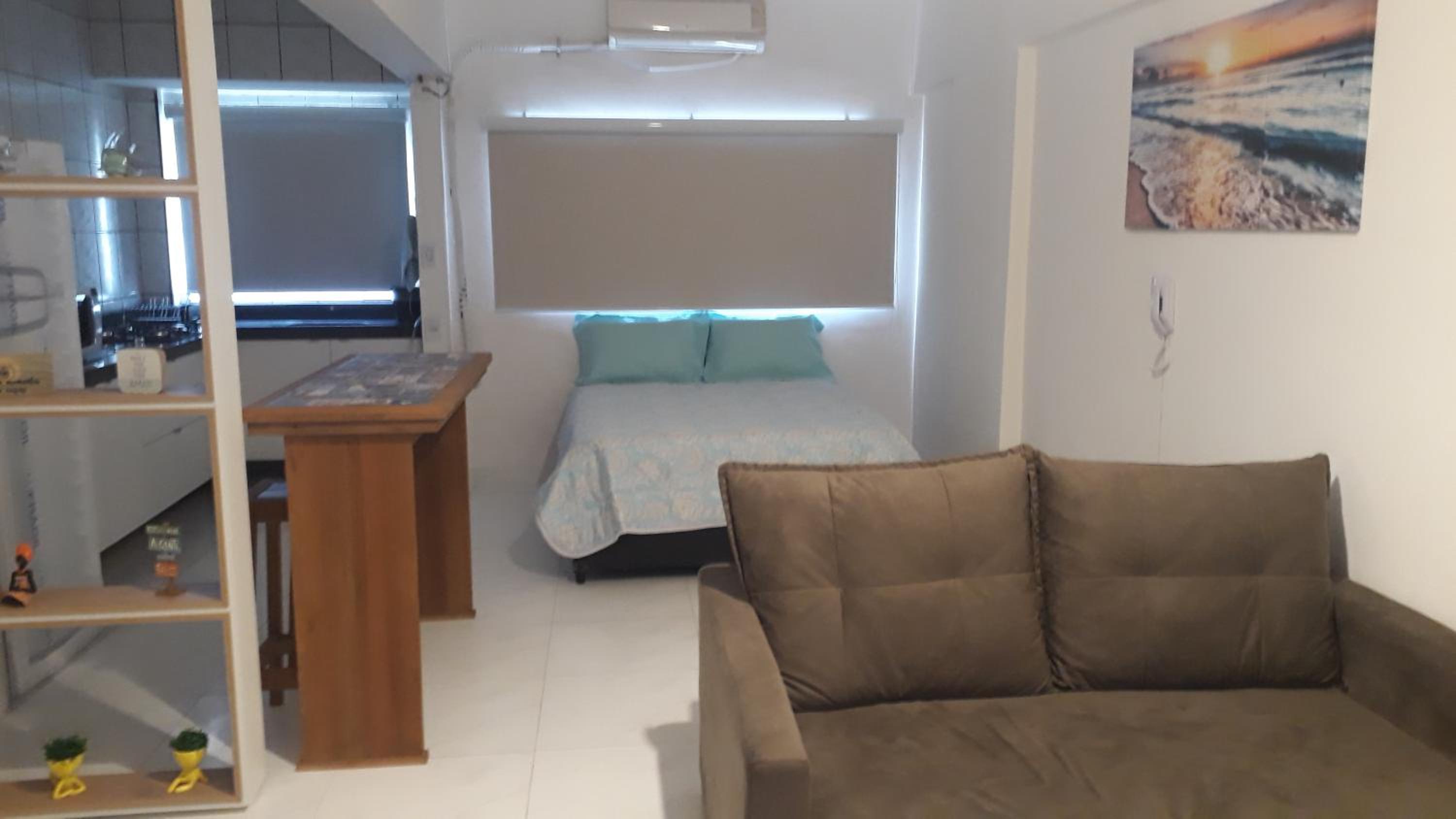 Studio com conceito aberto - reformado e com tudo que você precisa