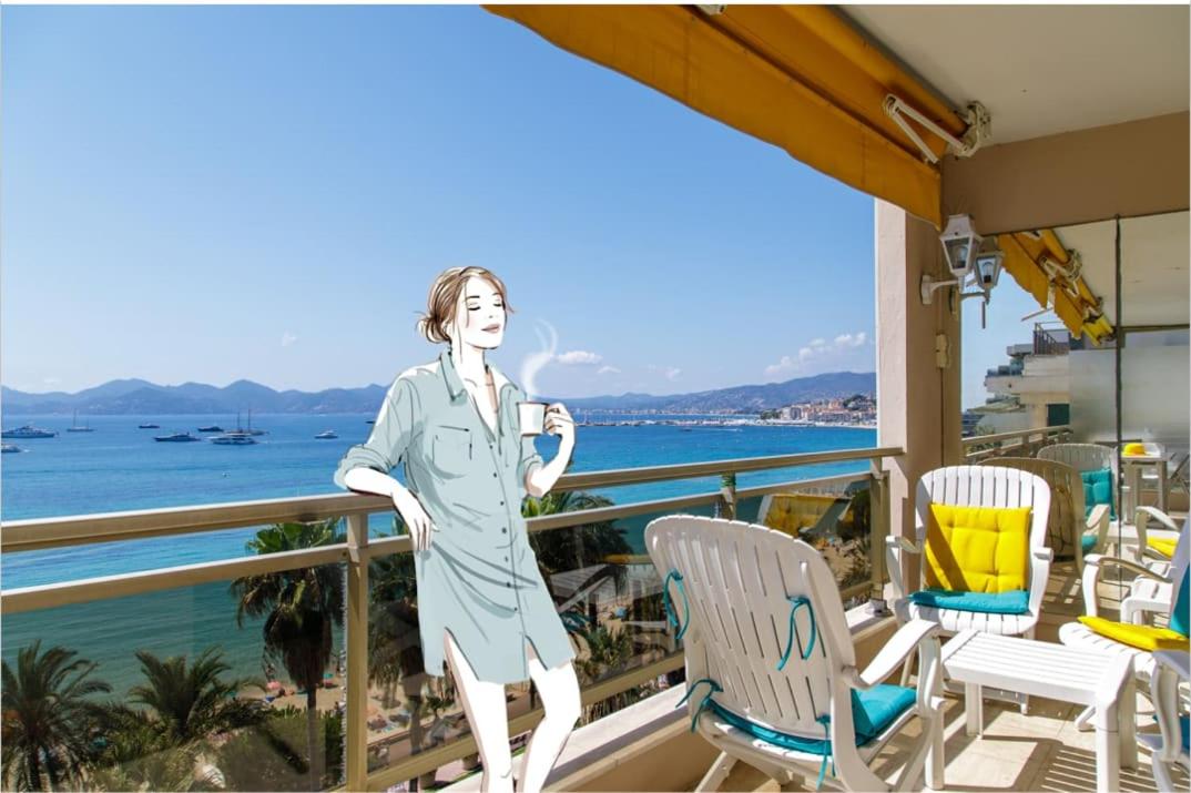 On la Croisette XXL 1 bedroom with amazing sea view photo 3