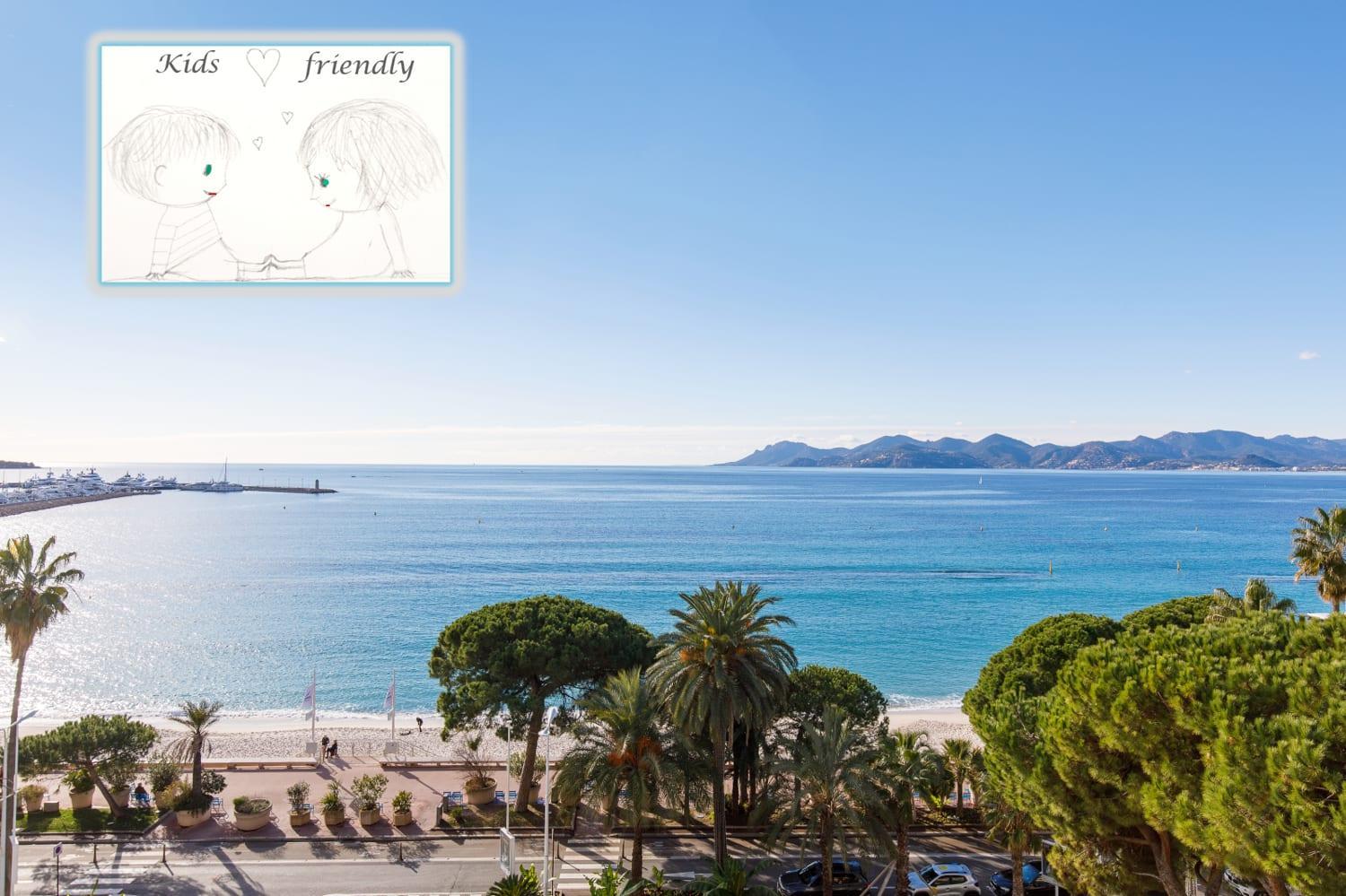 On la Croisette fabulous sea view 1 bed photo 4