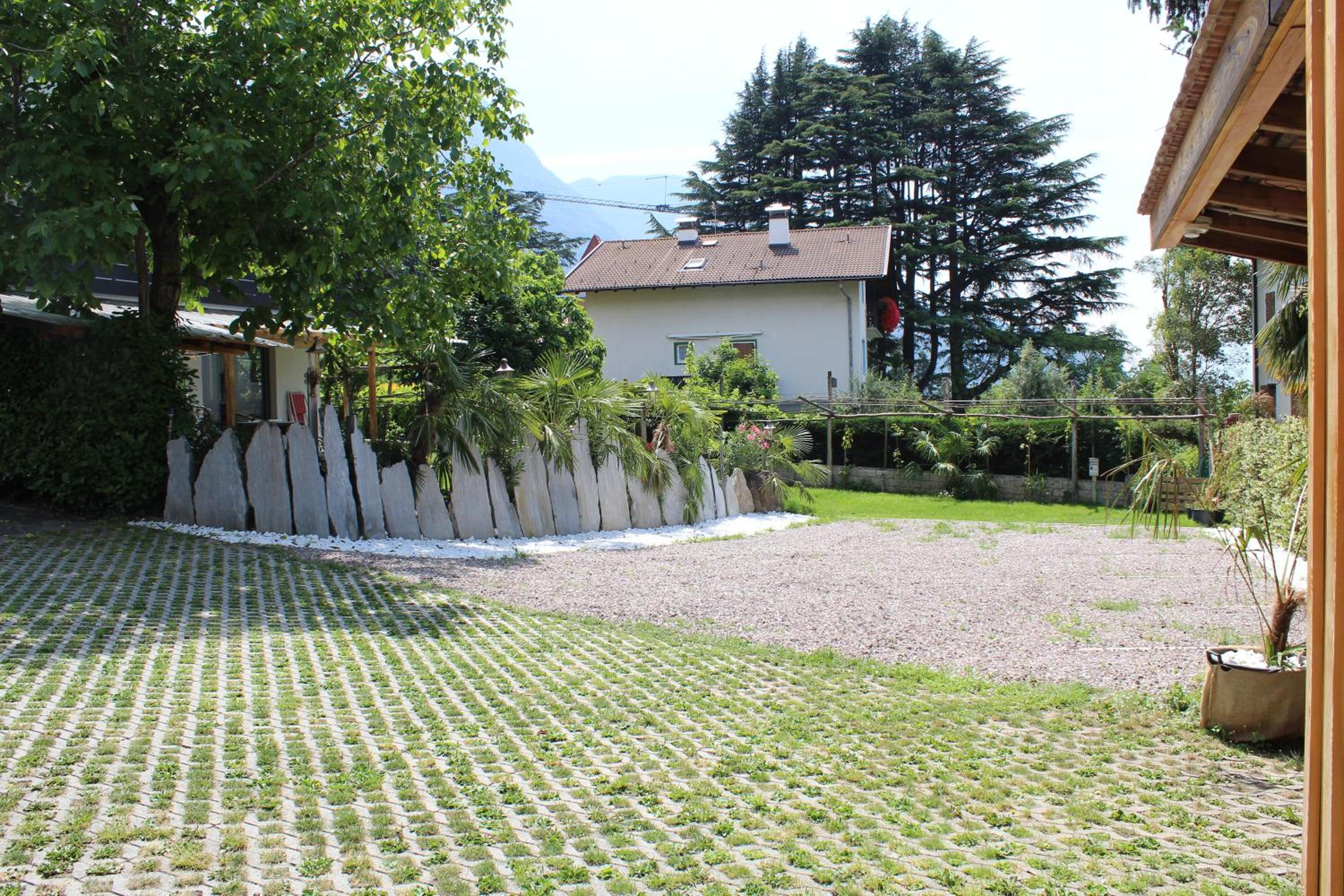 outdoor BBQ area