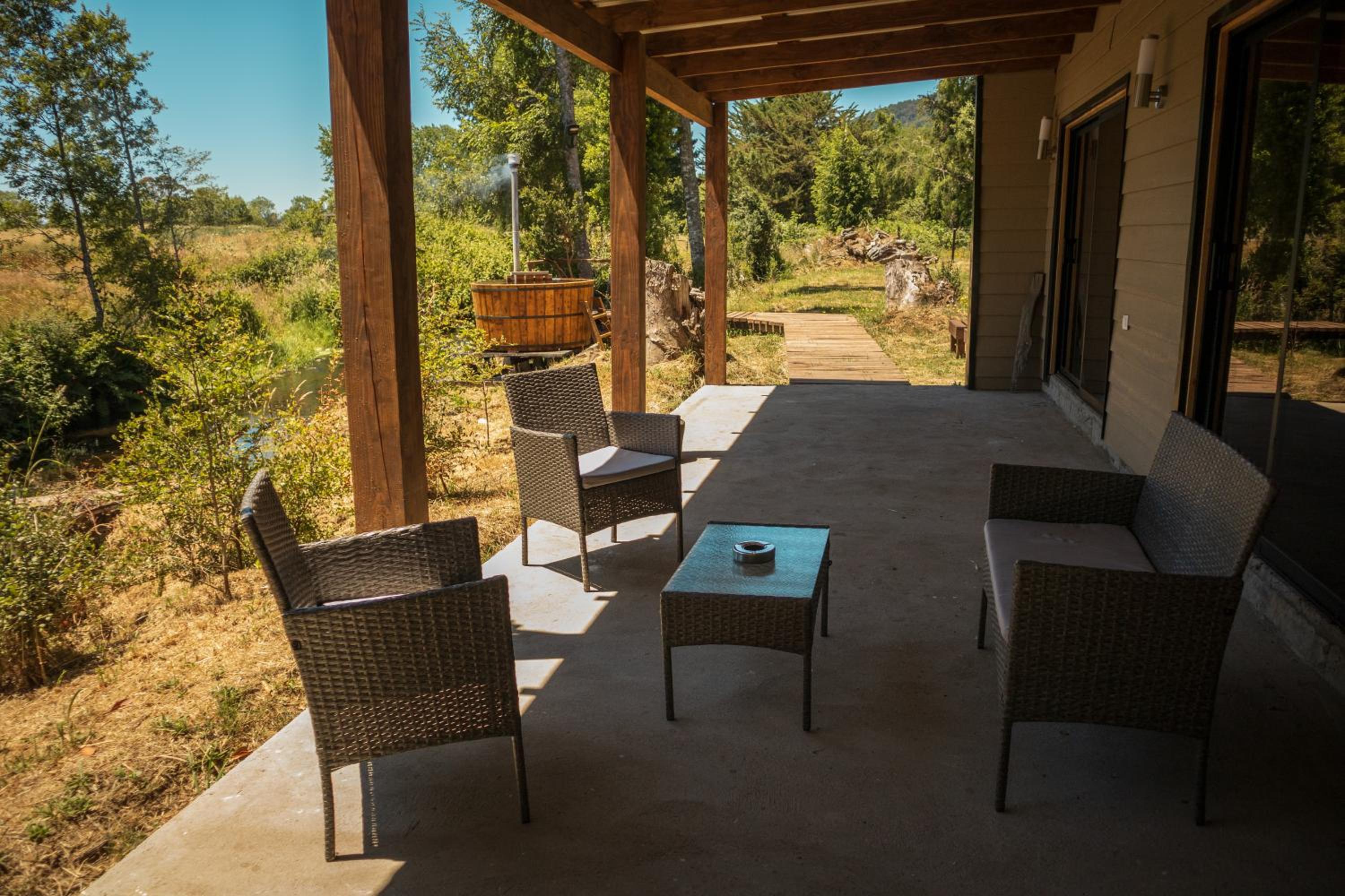 Casa de campo Deluxe con tinaja de agua calinte gratis