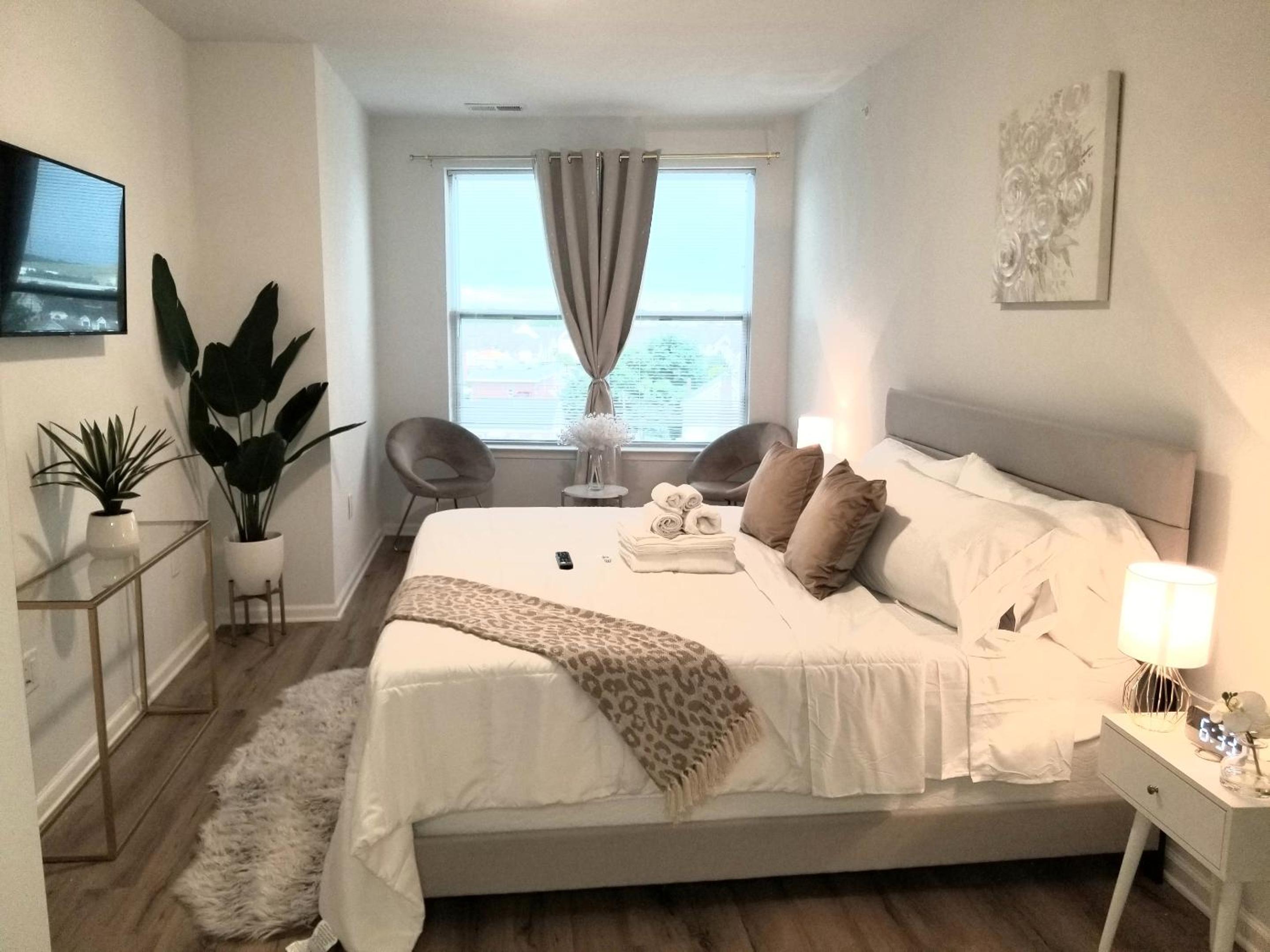 Book Cozy King Bed Now 25 Percent OFF Spring Special!