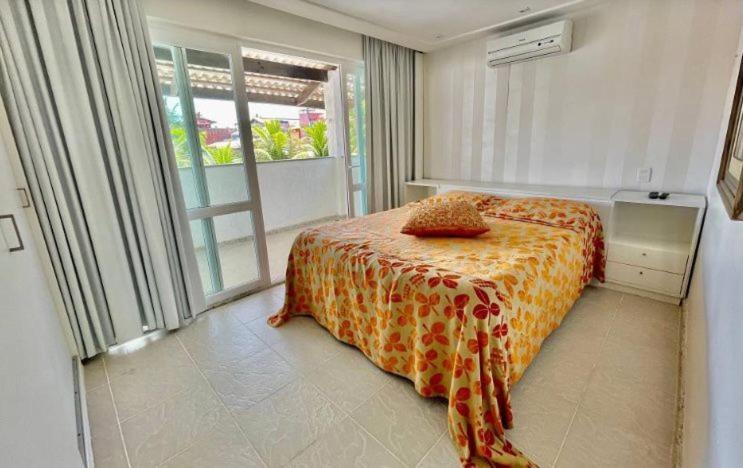 Casa de luxo em Porto de Galinhas com funcionária a 50 m do mar