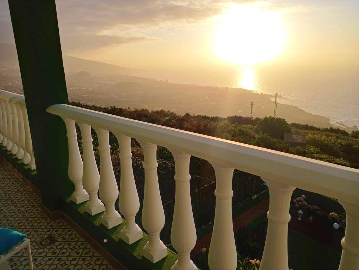 2 bedrooms house with sea view and terrace at La Orotava 7 km away from the beach view 5