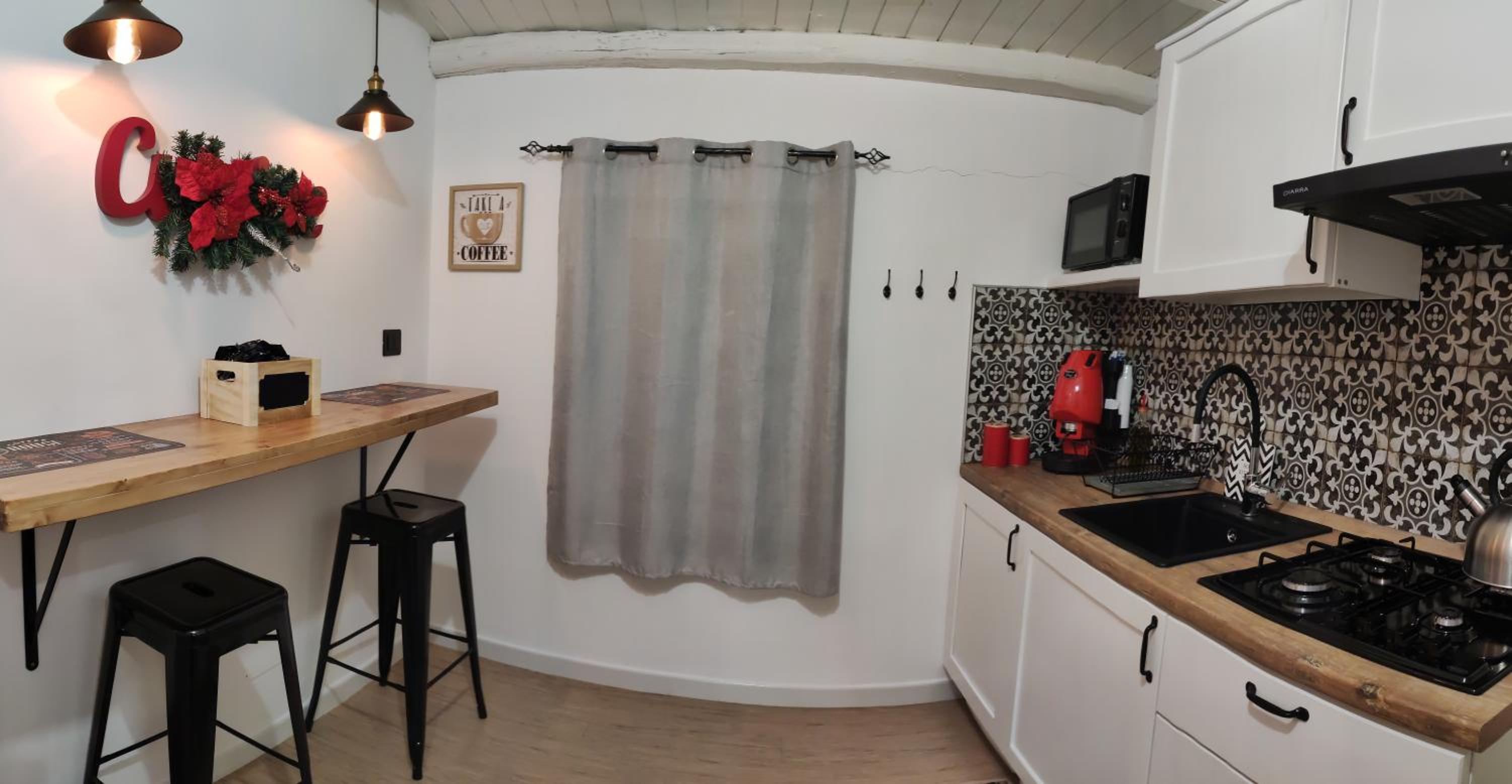 Loft Mercede al Capo en Palermo — kitchen