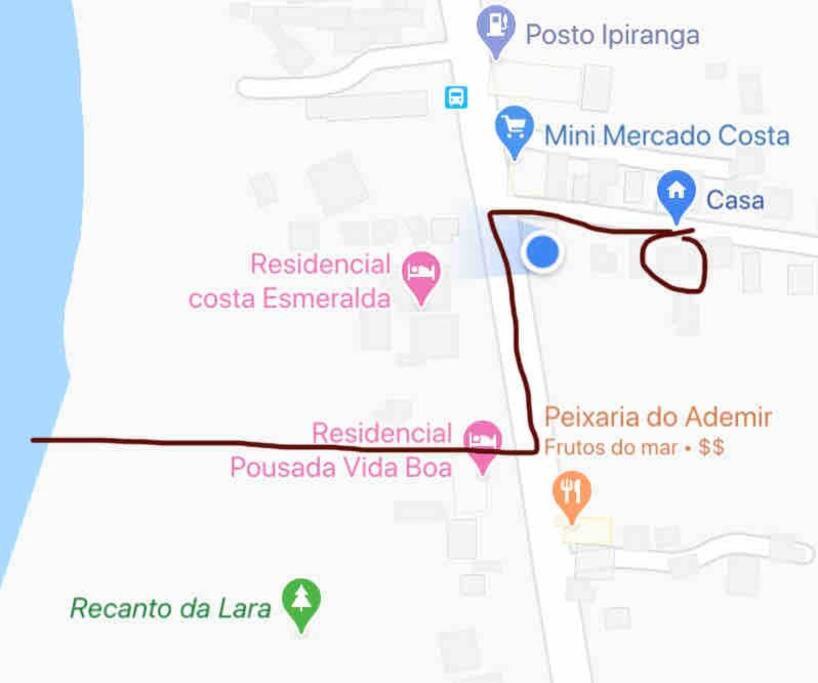 Ótima Casa para 10 pessoas /menos de 100m da Praia