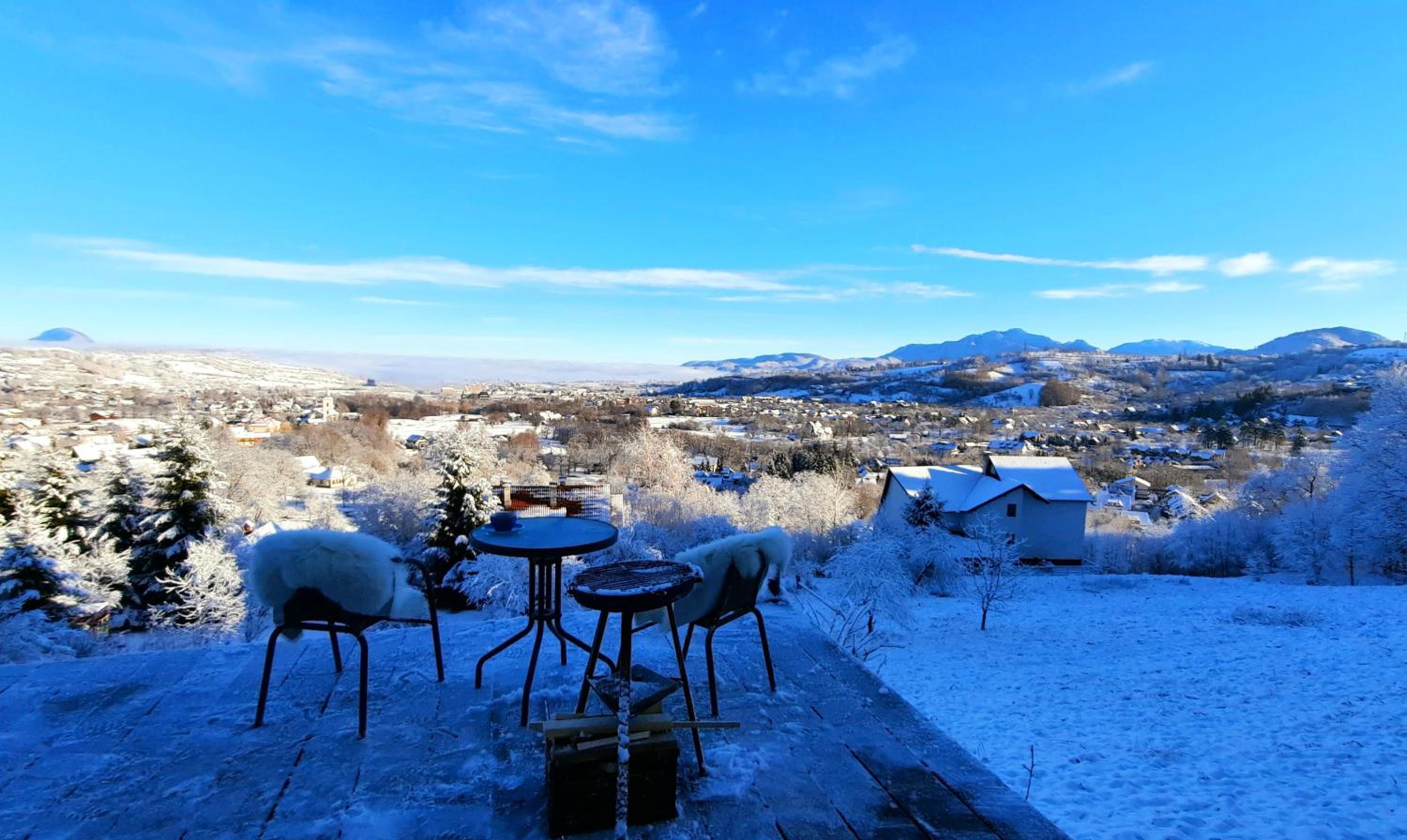 Tiny House Retreat Bran view 5