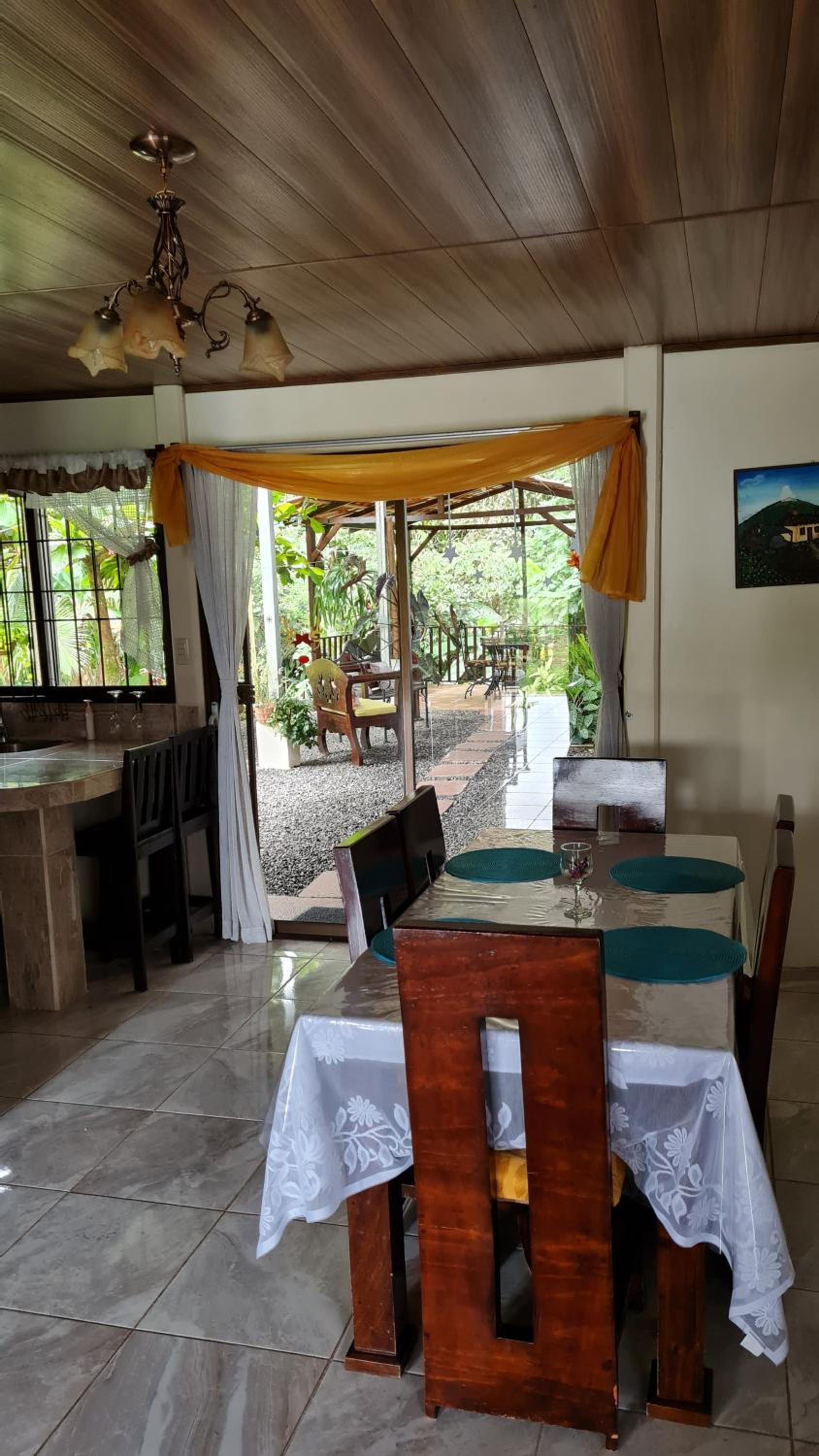 Arboledas house by the River,Forest and Gardens