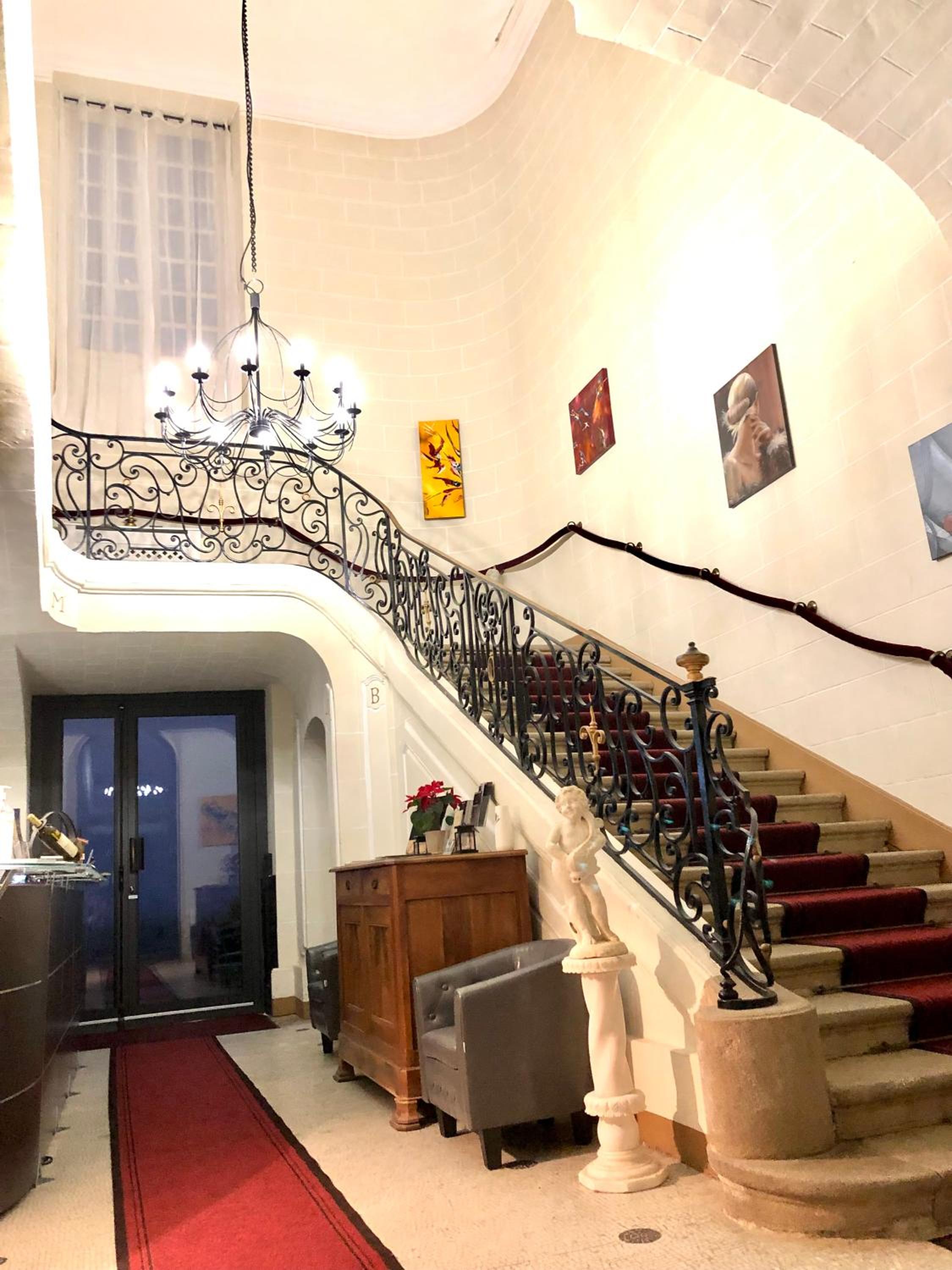 hotel reception